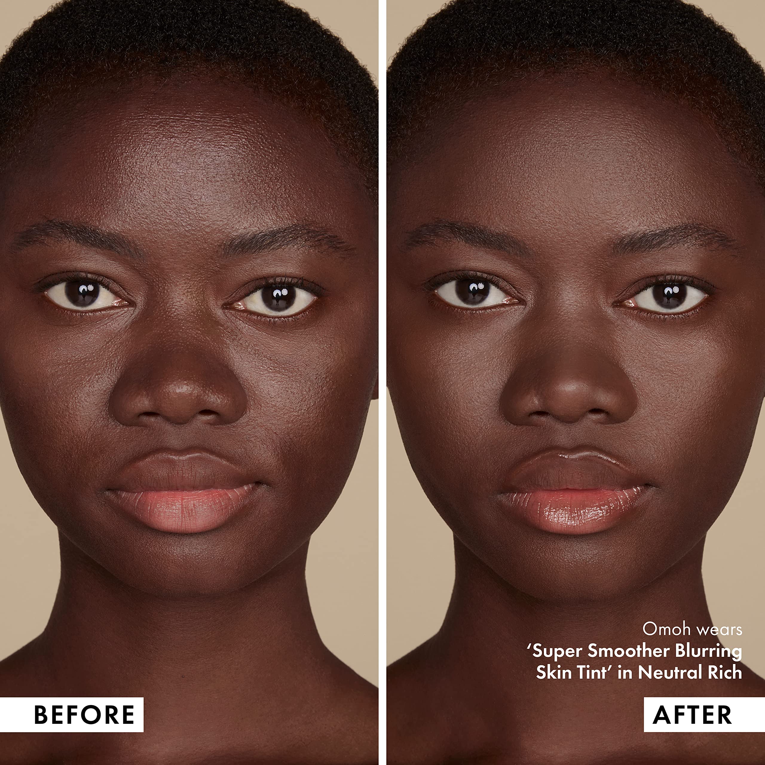 ICONIC LONDON Super Smoother Blurring Skin Tint | Light to Medium Coverage, Hydrating, Ultra-Lightweight Tinted Moisturizer, Cruelty-Free, Vegan Makeup (Neutral Rich) 1.01 Fl oz - Image 3