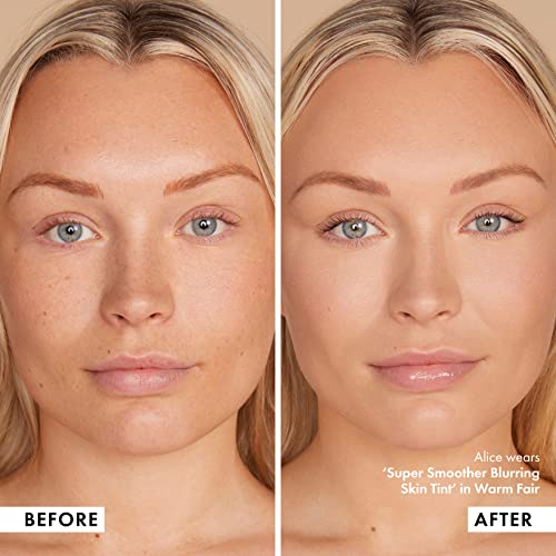 ICONIC LONDON Super Smoother Blurring Skin Tint | Light to Medium Coverage, Hydrating, Ultra-Lightweight Tinted Moisturizer, Cruelty-Free, Vegan Makeup (Warm Fair) 1.01 Fl oz - Image 3