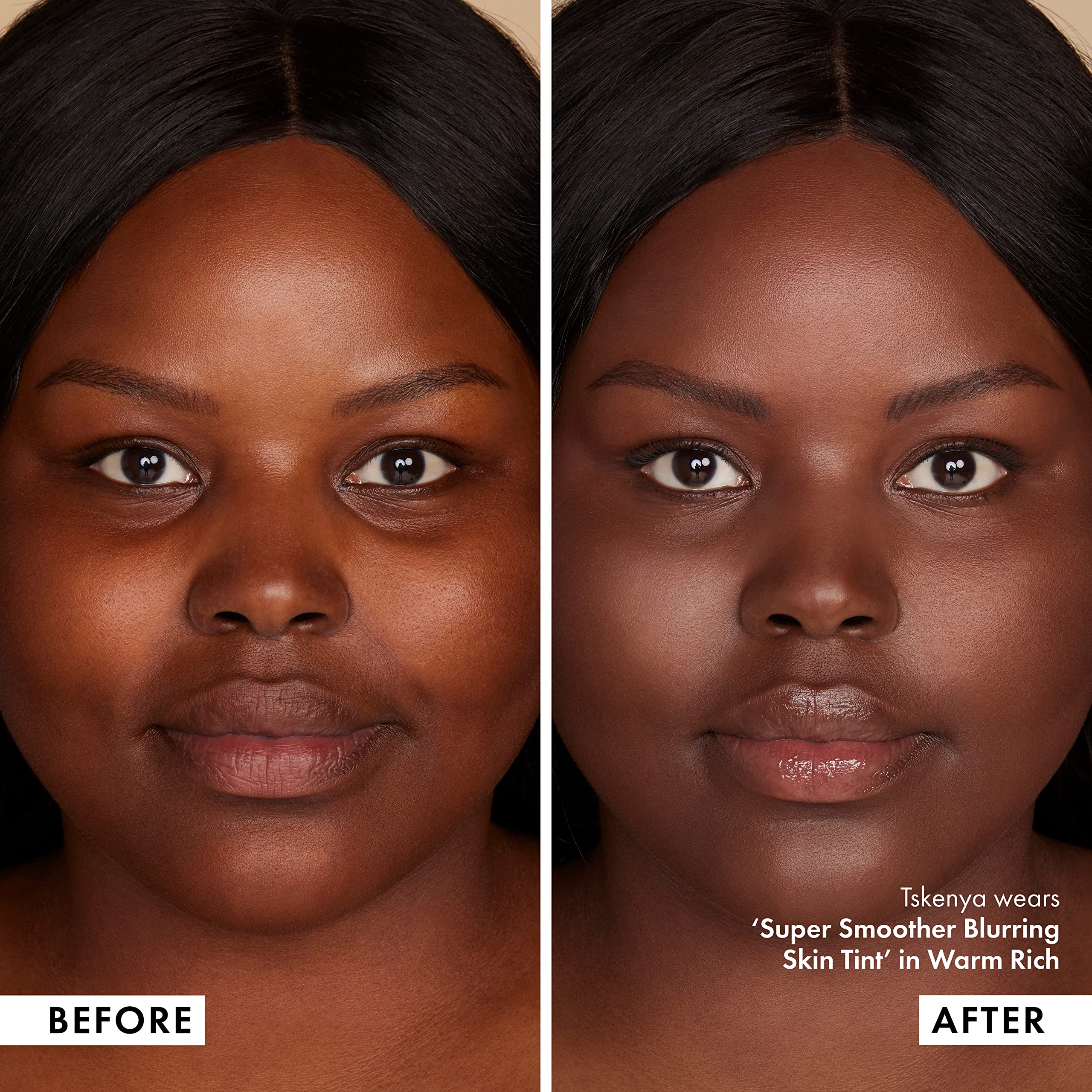 ICONIC LONDON Super Smoother Blurring Skin Tint | Light to Medium Coverage, Hydrating, Ultra-Lightweight Tinted Moisturizer, Cruelty-Free, Vegan Makeup (Warm Rich) 1.01 Fl oz - Image 3