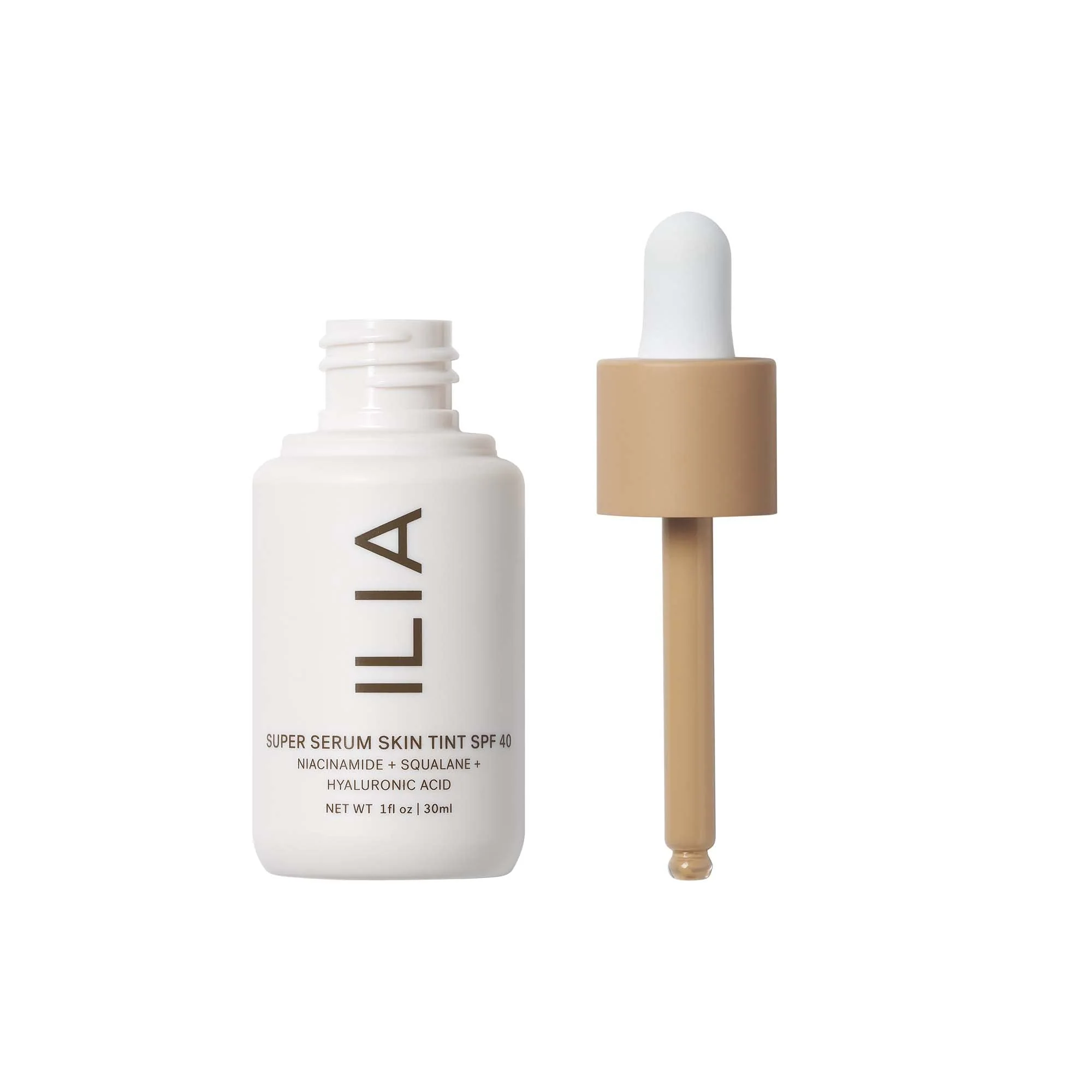 ILIA - Super Serum Skin Tint SPF 40 | Non-Comedogenic, Vegan, LIghtweight to Help Against Blue Light, + Pollution while Hydrating, Smoothing, + Refining (Diaz ST7, 1 fl oz | 30 ml) - Image 9