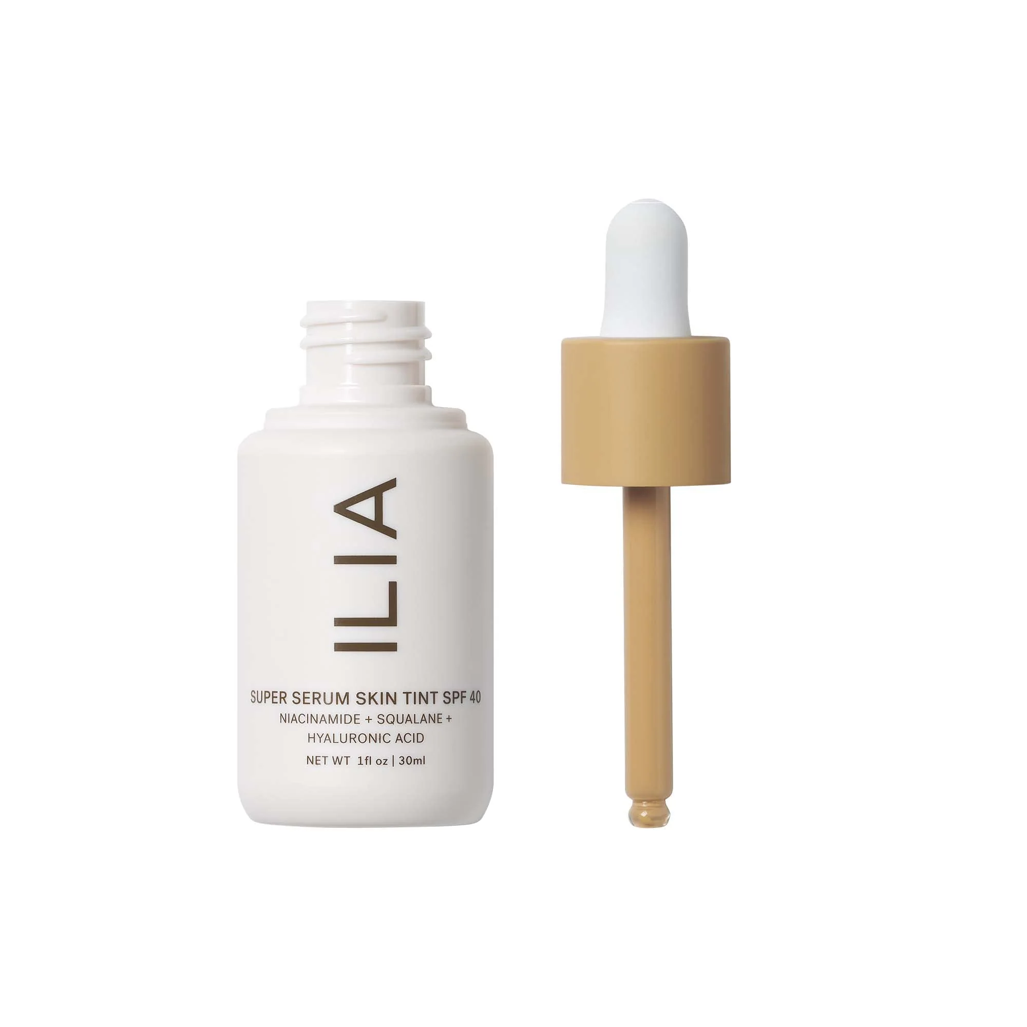 ILIA - Super Serum Skin Tint SPF 40 | Non-Comedogenic, Vegan, LIghtweight to Help Against Blue Light, + Pollution while Hydrating, Smoothing, + Refining (Ora ST6, 1 fl oz | 30 ml) - Image 9