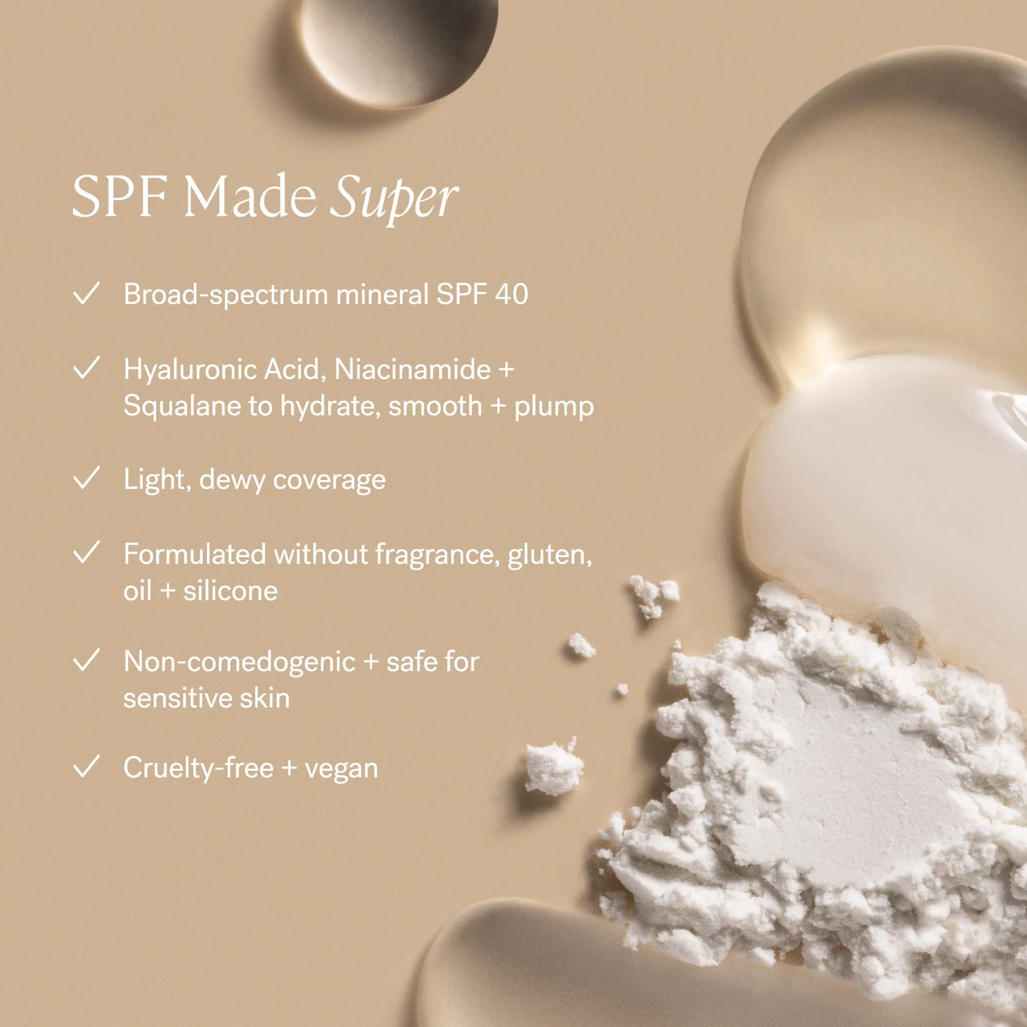 ILIA - Super Serum Skin Tint SPF 40 | Non-Comedogenic, Vegan, Lightweight to Help Against Blue Light, + Pollution while Hydrating, Smoothing, + Refining (Shela ST8, 1 fl oz | 30 ml) - Image 7