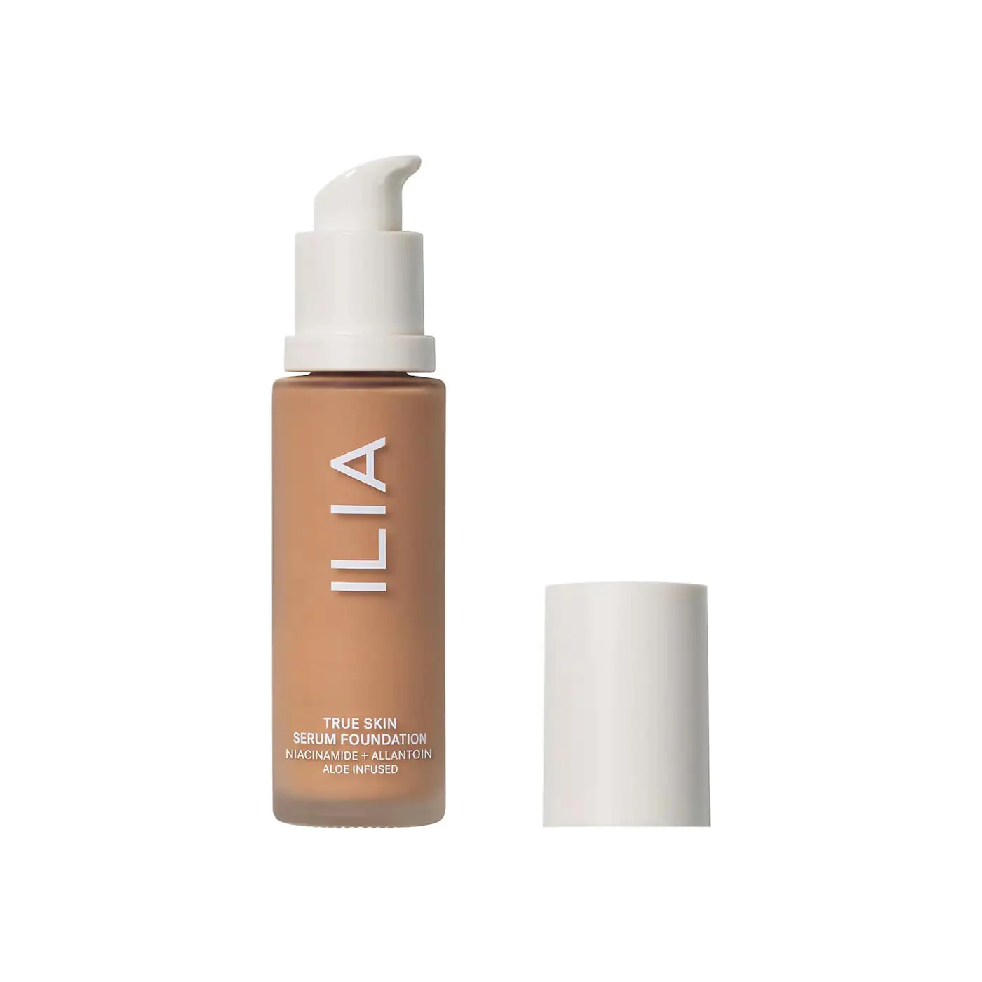 ILIA - True Skin Serum Foundation | Non-Comedogenic, Cruelty-Free, Vegan, Weightless Feel, Buildable Coverage, Safe for Sensitive Complexion (Maraca SF9)