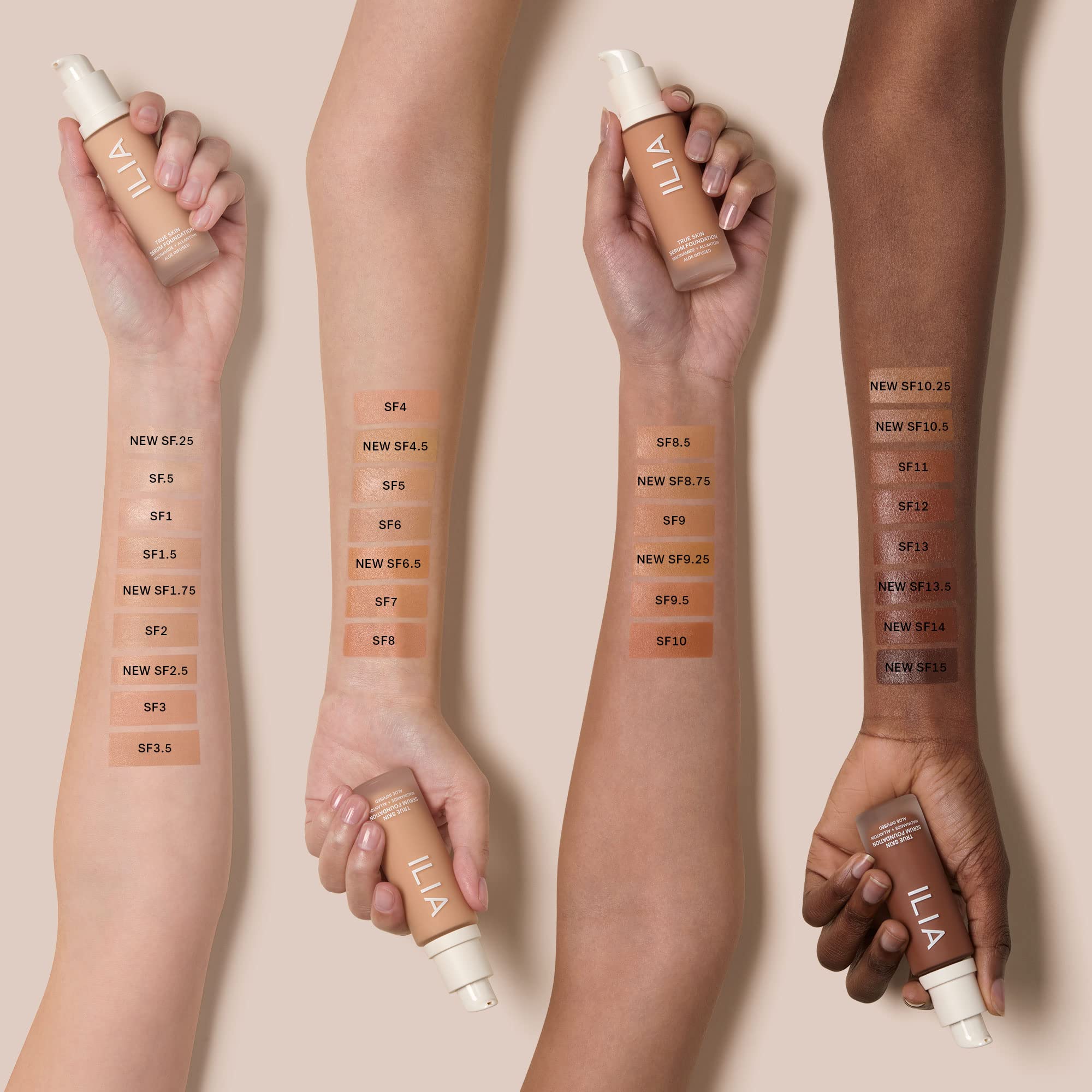 ILIA - True Skin Serum Foundation | Non-Comedogenic, Cruelty-Free, Vegan, Weightless Feel, Buildable Coverage, Safe for Sensitive Complexion (Maraca SF9) - Image 6