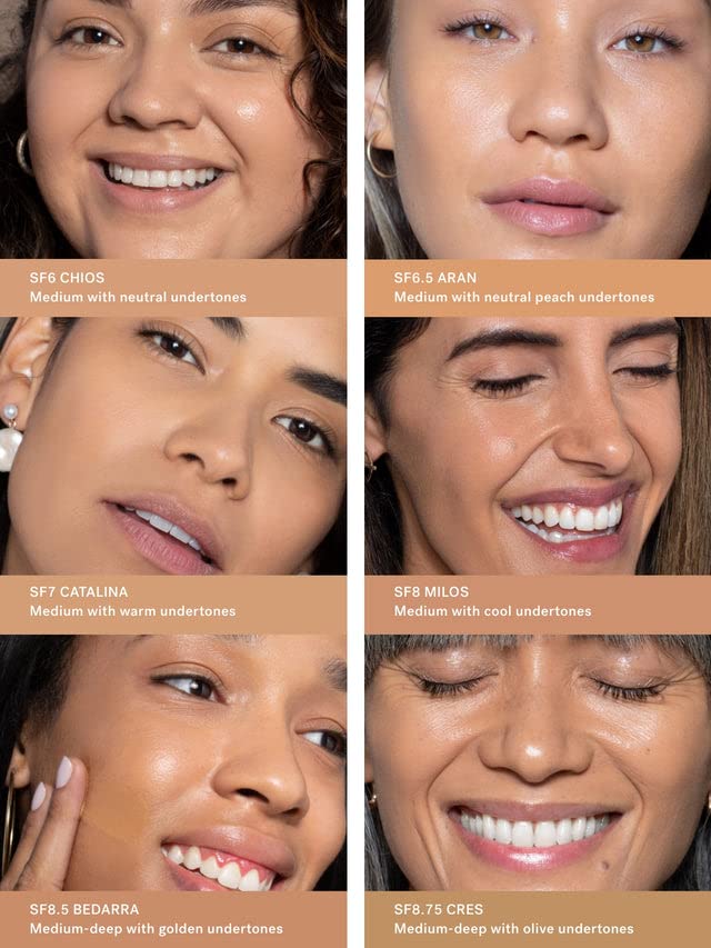 ILIA - True Skin Serum Foundation | Non-comedogenic, Cruelty-Free, Vegan, Weightless Feel, Buildable Coverage, Safe For Sensitive Skin (Cres SF8.75) - Image 6