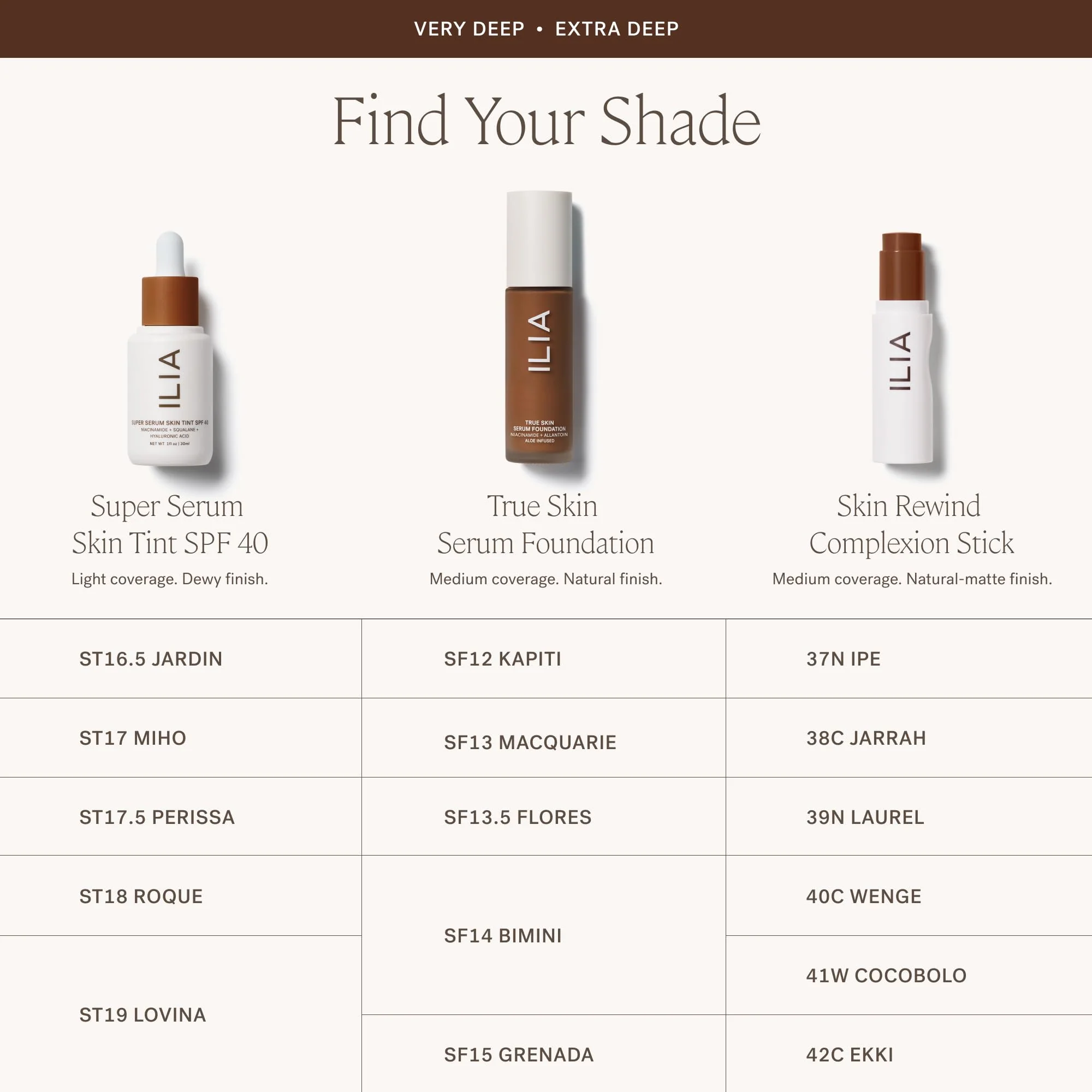 ILIA - True Skin Serum Foundation | Non-comedogenic, Cruelty-Free, Vegan, Weightless Feel, Buildable Coverage, Safe For Sensitive Skin (Macquarie SF13) - Image 3