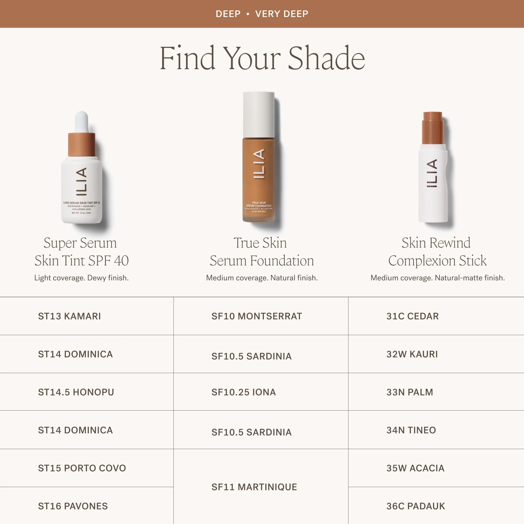 ILIA - True Skin Serum Foundation | Non-comedogenic, Cruelty-Free, Vegan, Weightless Feel, Buildable Coverage, Safe For Sensitive Skin (Sardinia SF10.5) - Image 3