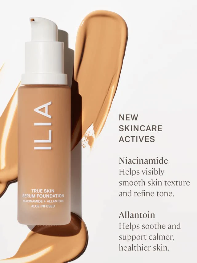 ILIA - True Skin Serum Foundation | Non-comedogenic, Cruelty-Free, Vegan, Weightless Feel, Buildable Coverage, Safe For Sensitive Skin (Sardinia SF10.5) - Image 4