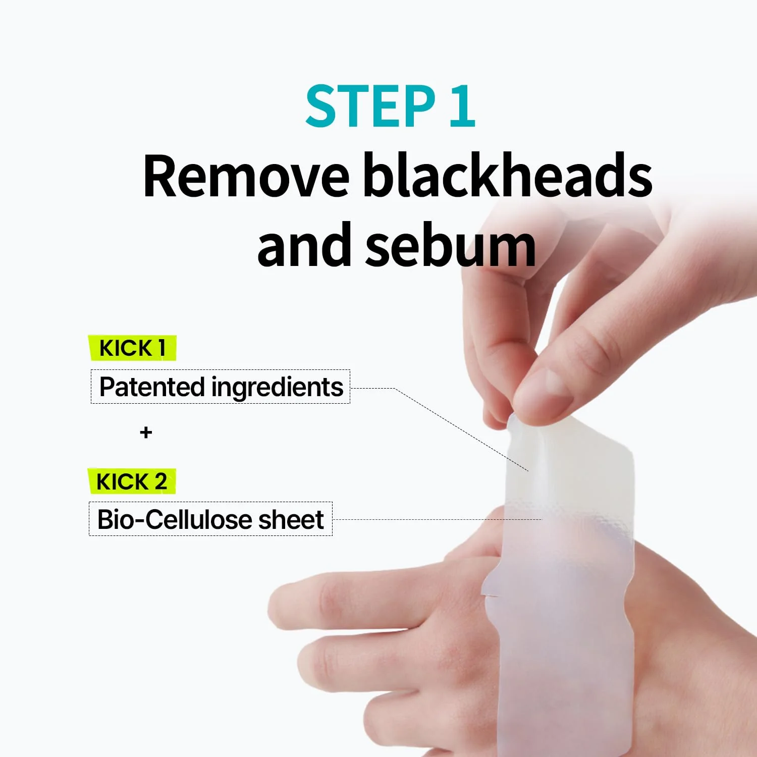 ilso Natural MILD Clear Nose Patch/Blackhead Remover for Nose/Targets PORES & PIMPLES/Facial Skin Care/Dermatologist Approved/Korean Skin Care to Absorb Acne Nose GUNK (5 PCS) - Image 6