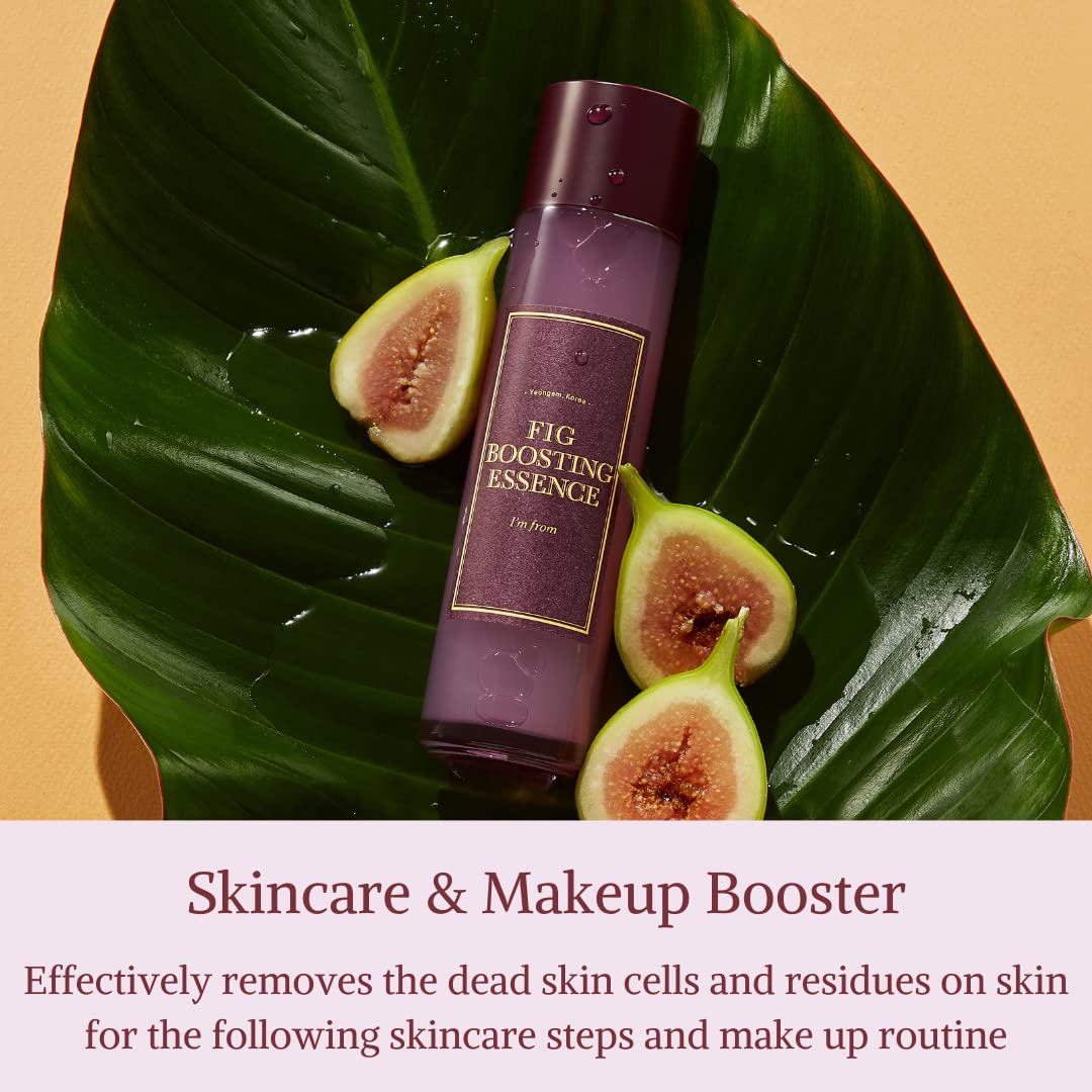 [I'M FROM] Fig Boosting Essence 150ml - Lightweight Hydration with BHA, NMF Peptide, and Polyphenol for Smooth Skin Prep, Full Hydration, and Anti-Aging Effects - Image 3