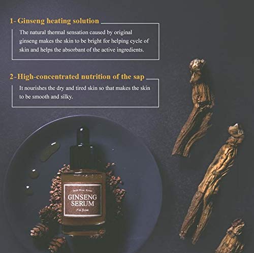 [I'M FROM] Ginseng Serum, 30ml, elasticity, anti-wrinkle, 7.98% ginseng extract - Image 5