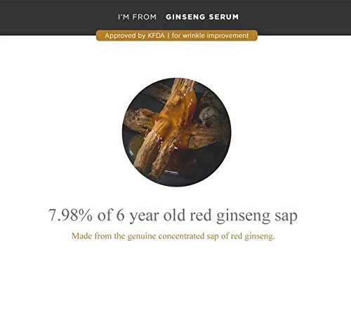 [I'M FROM] Ginseng Serum, 30ml, elasticity, anti-wrinkle, 7.98% ginseng extract - Image 6