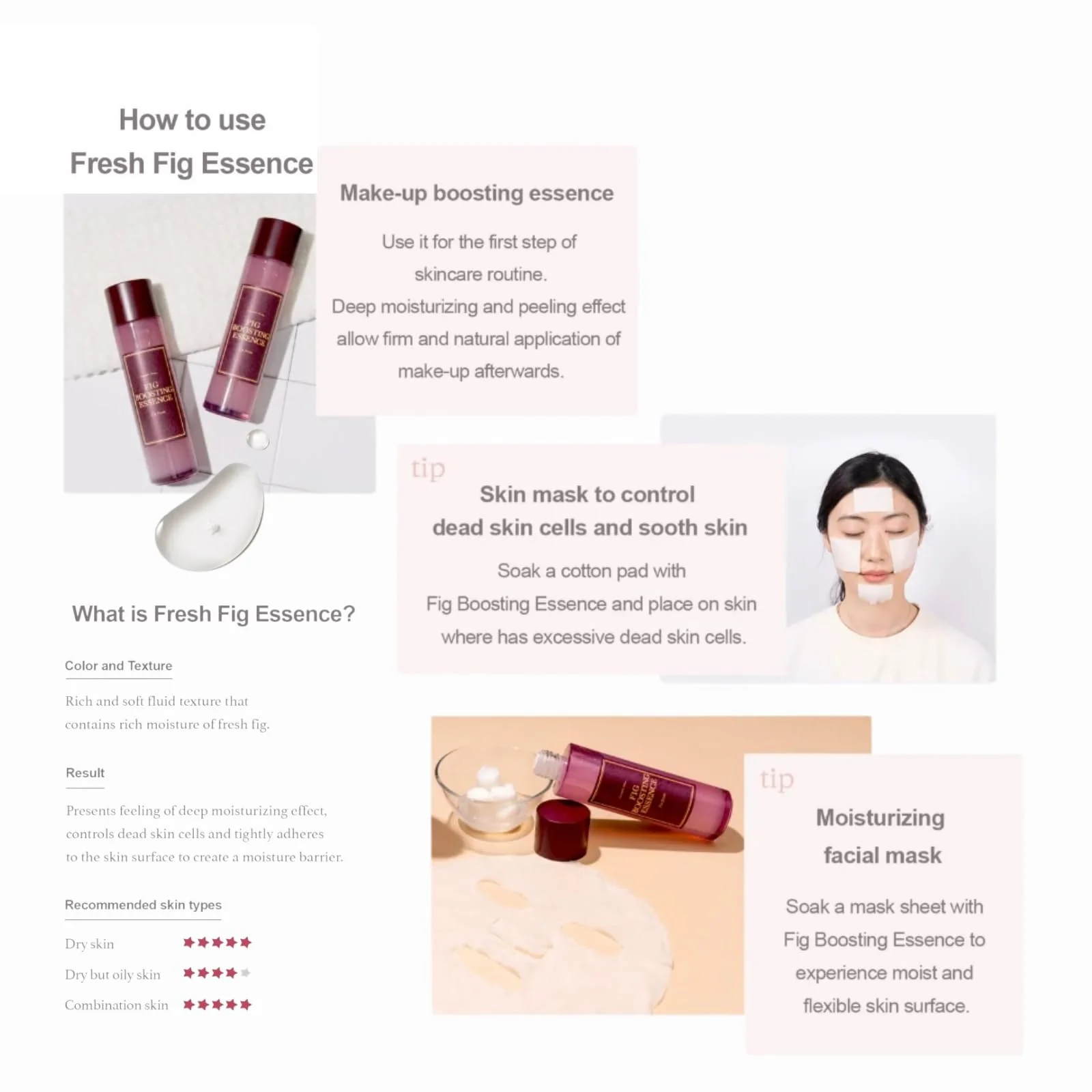 [I'm From] Miniatures of Rice Toner, Mugwort Essence, Fig Boosting Essence (Fig) - Image 7