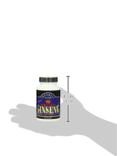 Imperial Elixir, Korean Red Ginseng, 600 mg, 100 Capsules - Image 4