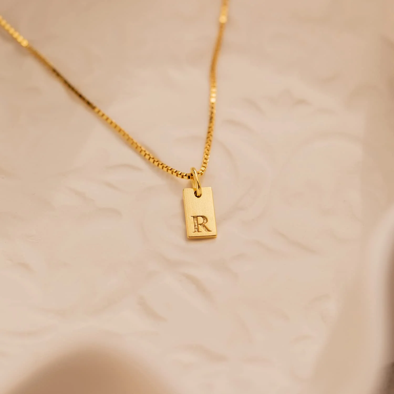 Initial Necklaces for Women 14K Gold Plated Letter Necklace Dainty Name Pendant Necklace Personalized Christmas Gifts for Women Trendy Gold Jewelry - Image 2