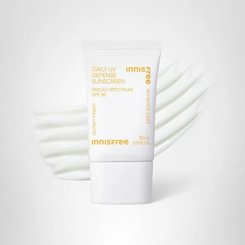 Innisfree Daily UV Defense SPF 36 – Korean Face Sunscreen, Invisible Finish, Broad Spectrum, No White Cast, Lightweight, Hydrating - Image 2