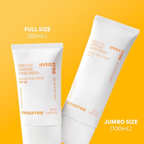 Innisfree Daily UV Defense SPF 36 – Korean Face Sunscreen, Invisible Finish, Broad Spectrum, No White Cast, Lightweight, Hydrating - Image 3