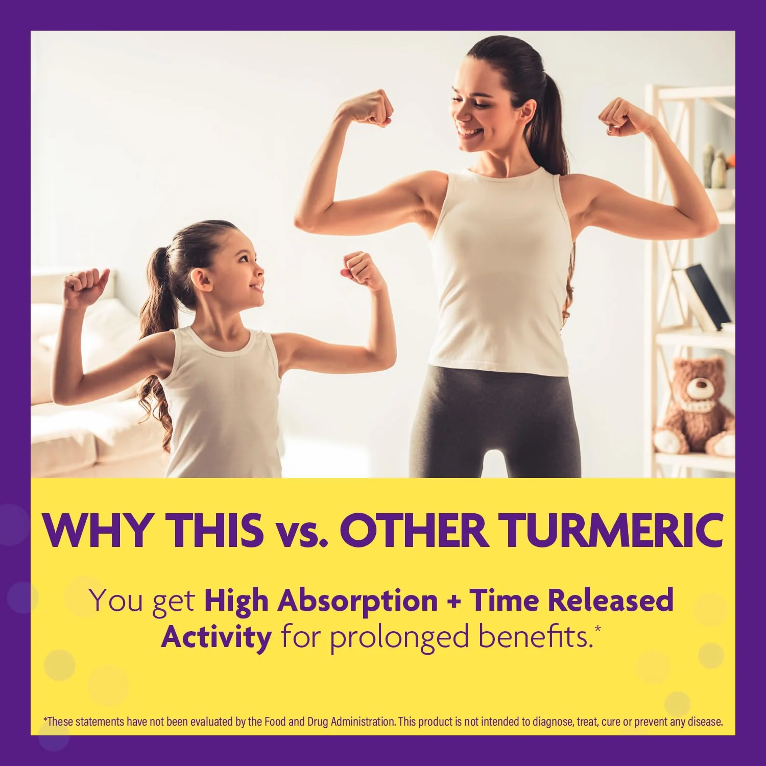 InnovixLabs Turmeric Curcumin with Black Pepper Extract - High Absorption Turmeric and Curcumin Supplements with BioPerine, C3 Reduct & Curcumin C3 Complex - 100 Time Release Tablets - Image 7