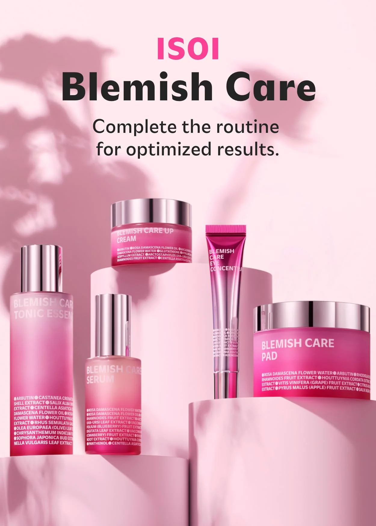 ISOI Blemish Care Up Serum for Face, Vegan Hydrating Serum for Smooth & Glass Skin Effect, Skin Barrier & Moisture Balance for Women, Arbutin & Rose Otto Oil, Korean Skin Care (2.36 fl. oz, 70ml) - Image 3