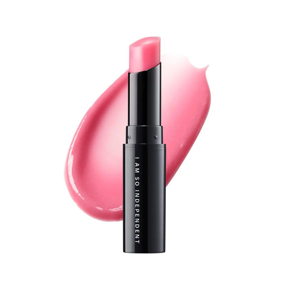 ISOI Bulgarian Rose Lip Treatment Balm Baby Pink 5g (0.18oz) | Dewy Gloss Finish Lip Tinted Balm | Korean Lip Moisturizer with Bulgarian Rose Oil for Dry Lips | Non-Sticky Lip Care