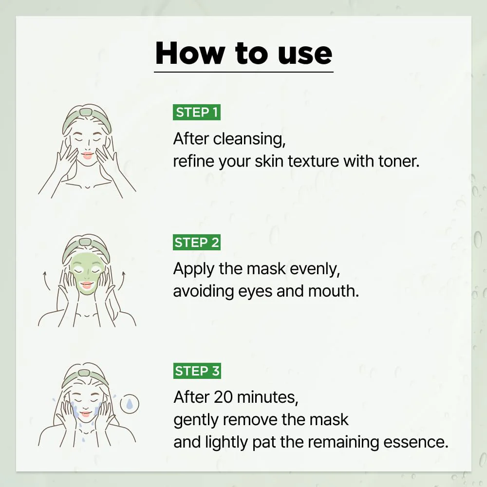 ISOI CICAGO Cica SOS Mask Pack, Intensive Soothing & Hydration Care for Sensitive & Irritated Skin, Fast-Acting Relief, Korean Skin Care (5EA) - Image 4