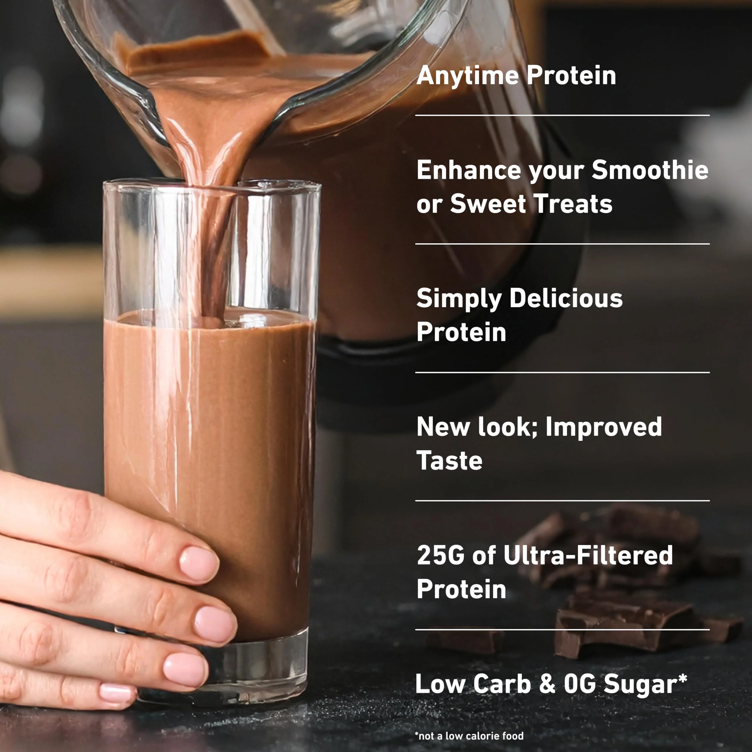 Isopure Low Carb 100% Pure Whey Isolate Protein Powder, Gluten Free, With Vitamins, Dutch Chocolate, 25g Protein Per Serving, 4.5 Lbs, 62 Servings (Packaging May Vary) - Image 6
