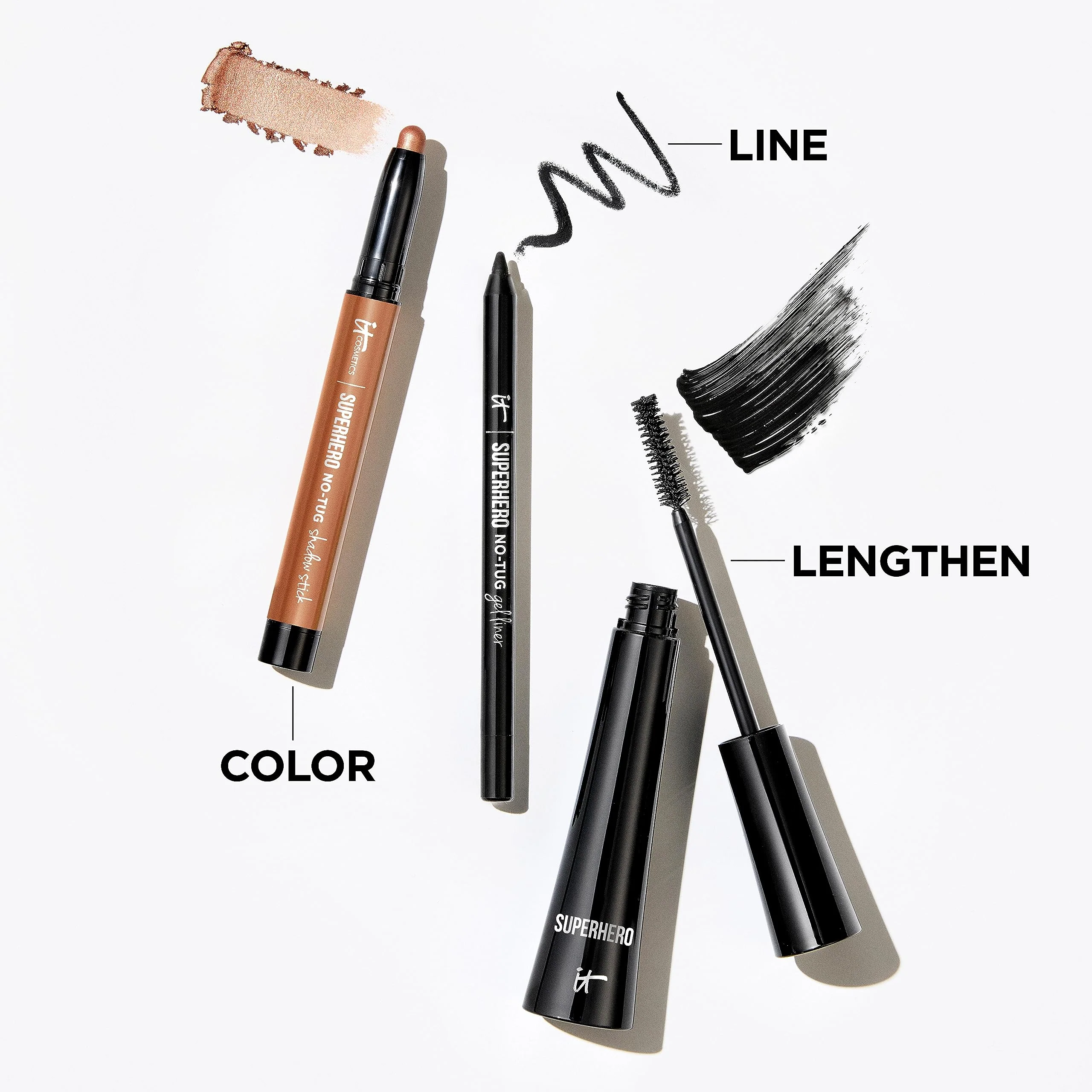 IT Cosmetics Superhero No-Tug Waterproof Eyeshadow Stick - Cream Eye Shadow with Built-In Primer - Longwear & Blendable - Suitable Eye Makeup for Sensitive Eyes - 1.61 g - Image 3