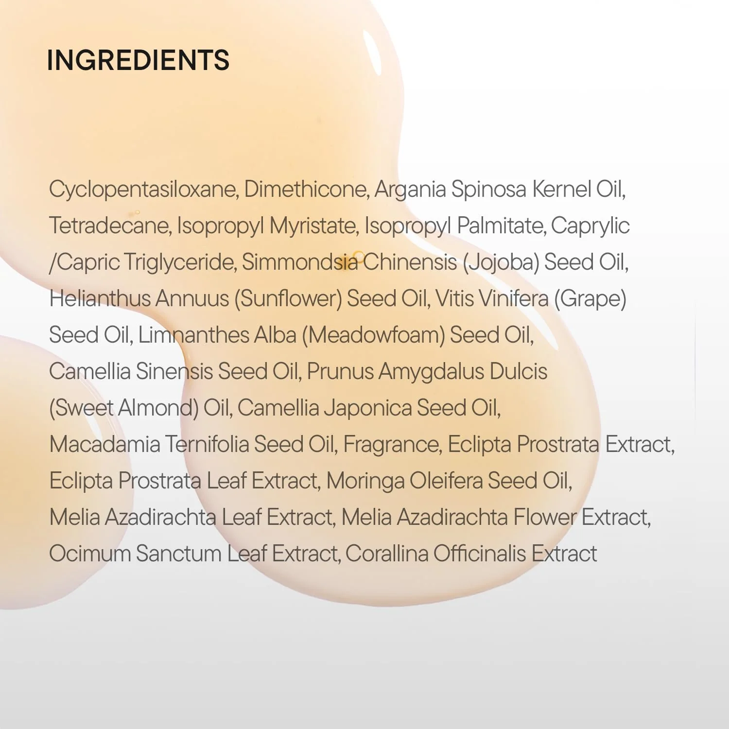 IUNIK Argan 3.9% Hair Oil Serum Nourishing for Dry and Damaged Hair - Anti Frizz Lightweight Hair Treatment Deep Conditioner Mask, Paraben and Sulfate Free, Aceite de Argan Cabello 3.38 Fl Oz Korean - Image 3
