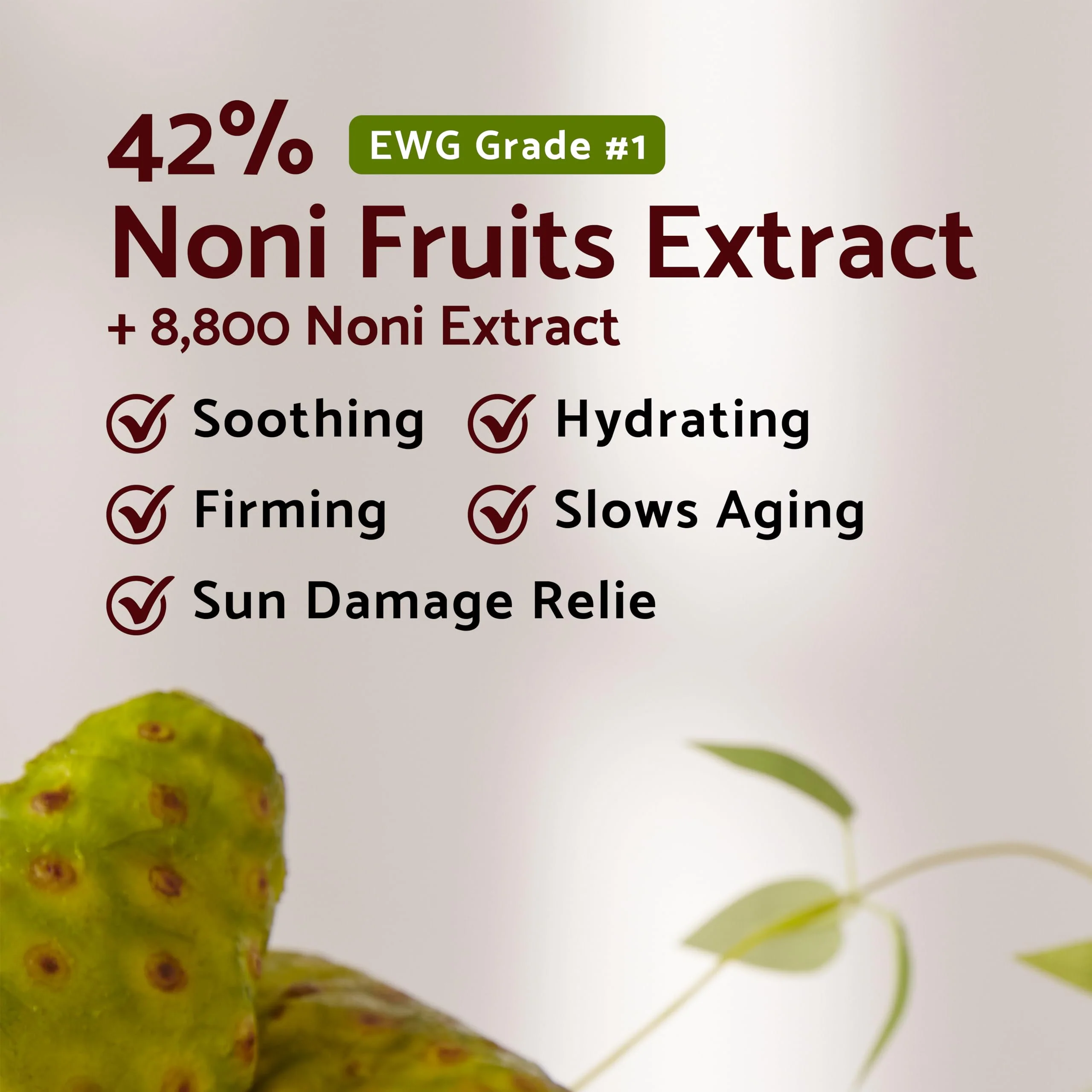 IUNIK Noni 42% Oil Serum - Jojoba Oil Deep Nourishment Soothing Hydrating Ampoule for All Skin Types | Hyper-pigmentation Treatment Slow-aging Anti-aging Firming Lifting Non-greasy Korean Skincare - Image 4