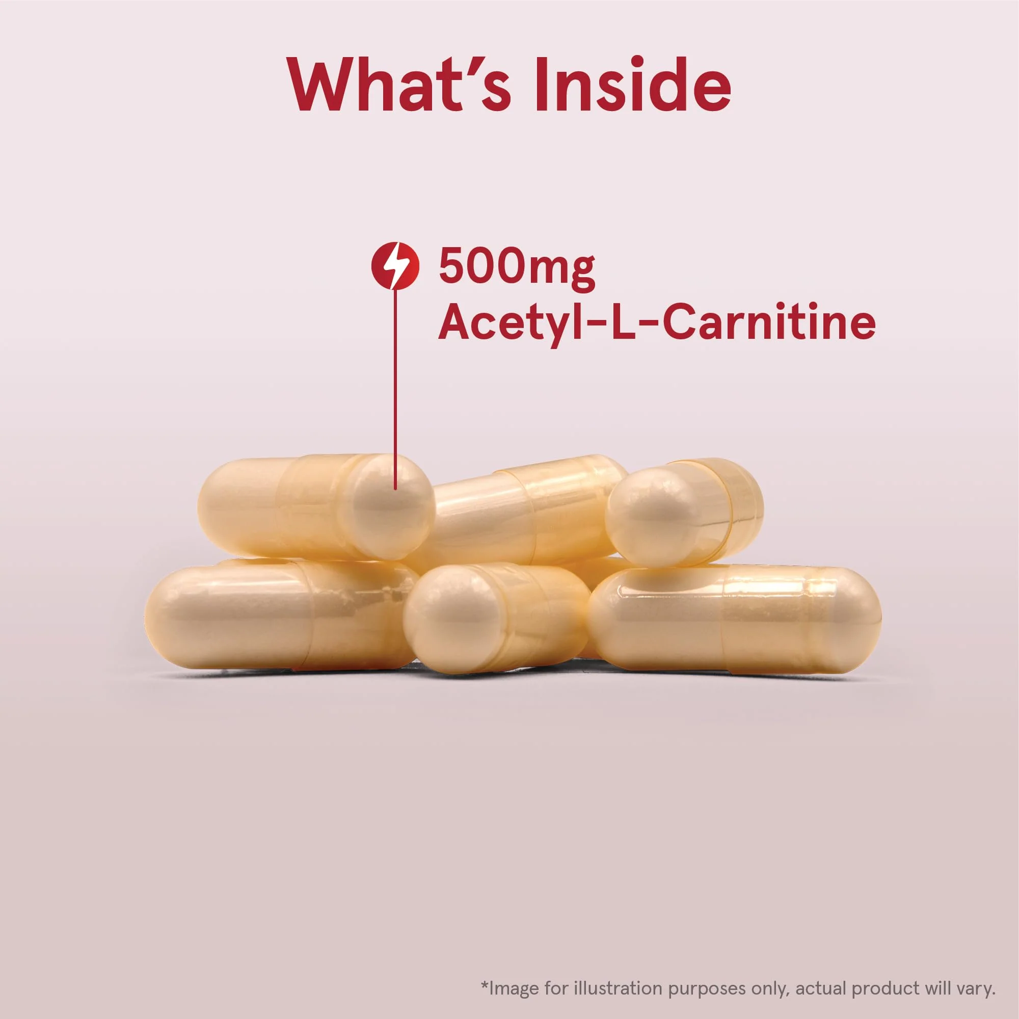Jarrow Formulas® Acetyl L-Carnitine 500 mg, Dietary Supplement, Amino Acid Support for Brain Health and Antioxidants, 120 Veggie Capsules, 120 Day Supply - Image 3