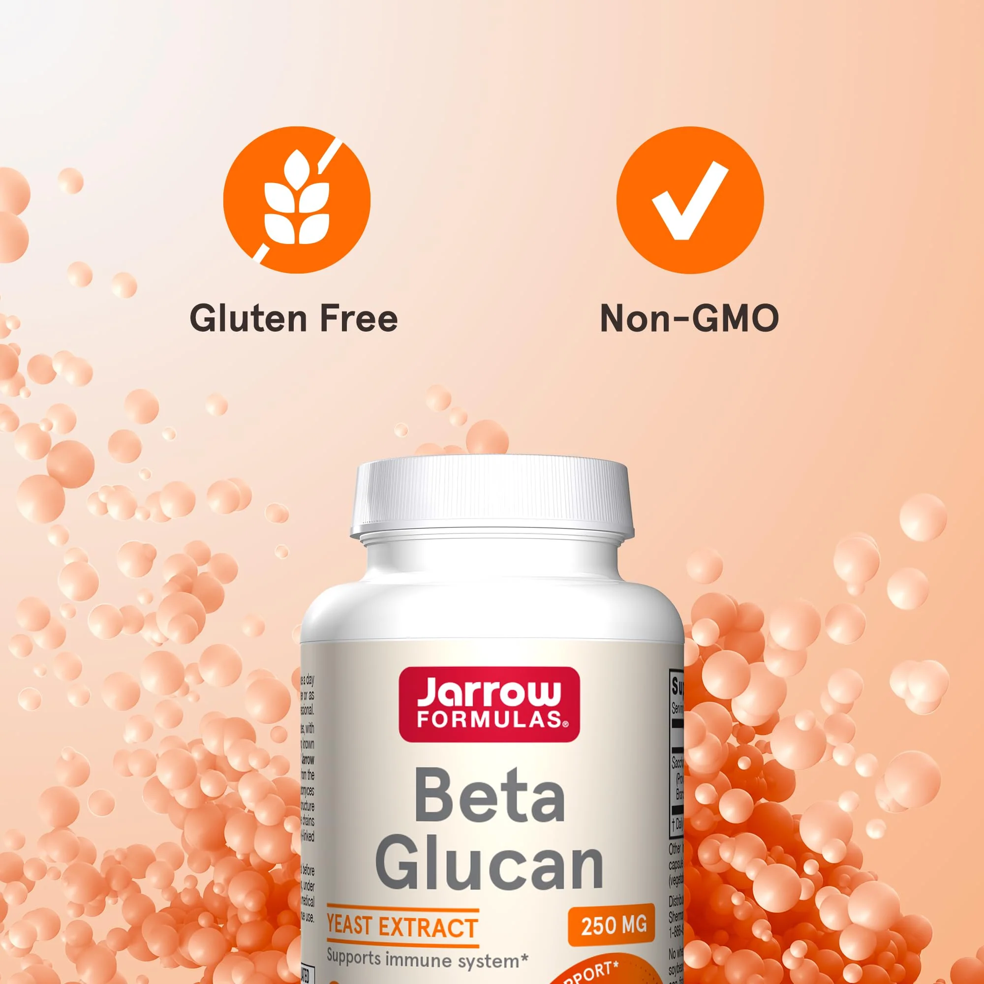 Jarrow Formulas® Beta Glucan, Dietary Supplement, Immune Support for Immune Health, 60 Capsules, 60 Day Supply - Image 7