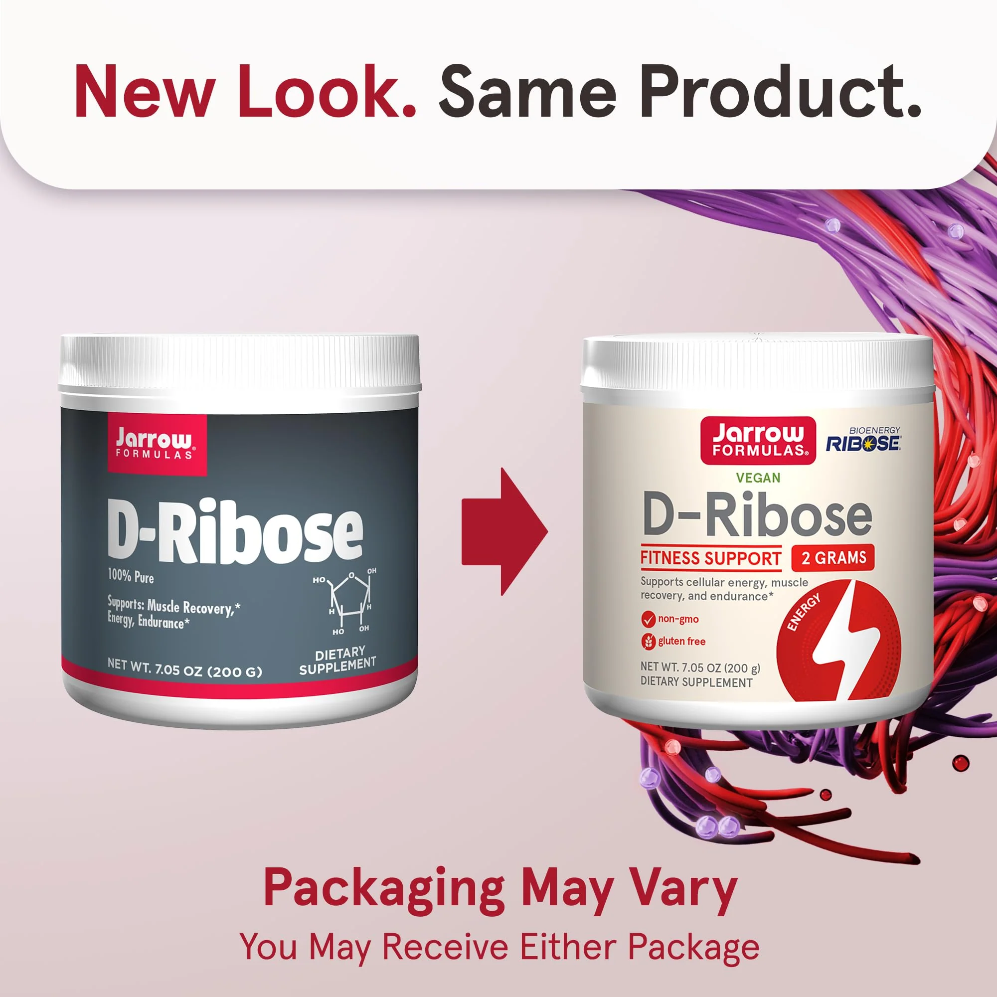 Jarrow Formulas® D-Ribose 2 Grams, Dietary Supplement, Fitness Support, Muscle Recovery and Endurance, 7.05 oz, Up to a 90 Day Supply - Image 9