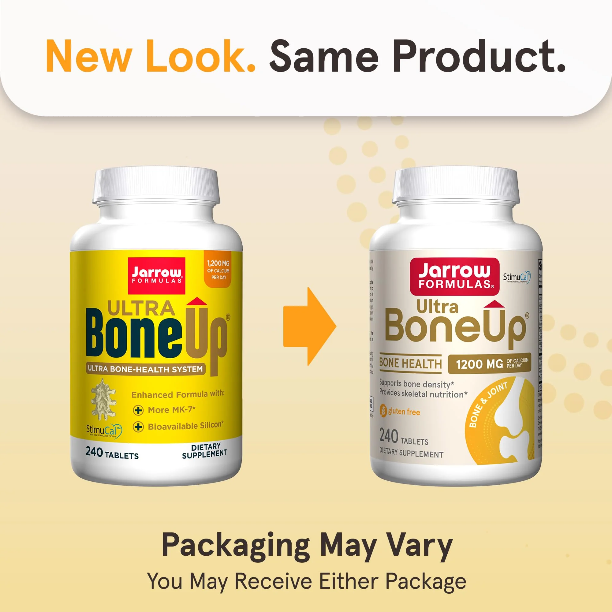 Jarrow Formulas® Ultra BoneUp®, Includes MK-7 and Silicon for Added Bone Support, 240 Bone Health Tablets - Image 10