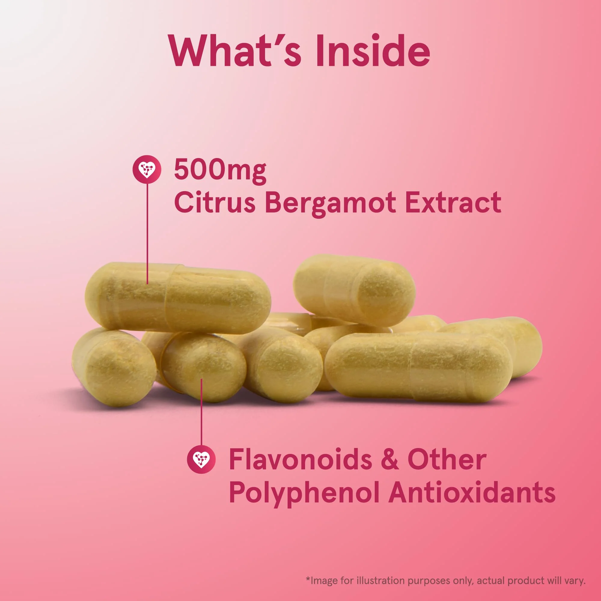 Jarrow Formulas Citrus Bergamot Supplement 500 mg - 120 Servings (Veggie Caps) - Antioxidant Support for Cardiovascular & Metabolic Health - Dietary Supplement - Vegan Gluten-Free- Use with QH-Absorb - Image 9