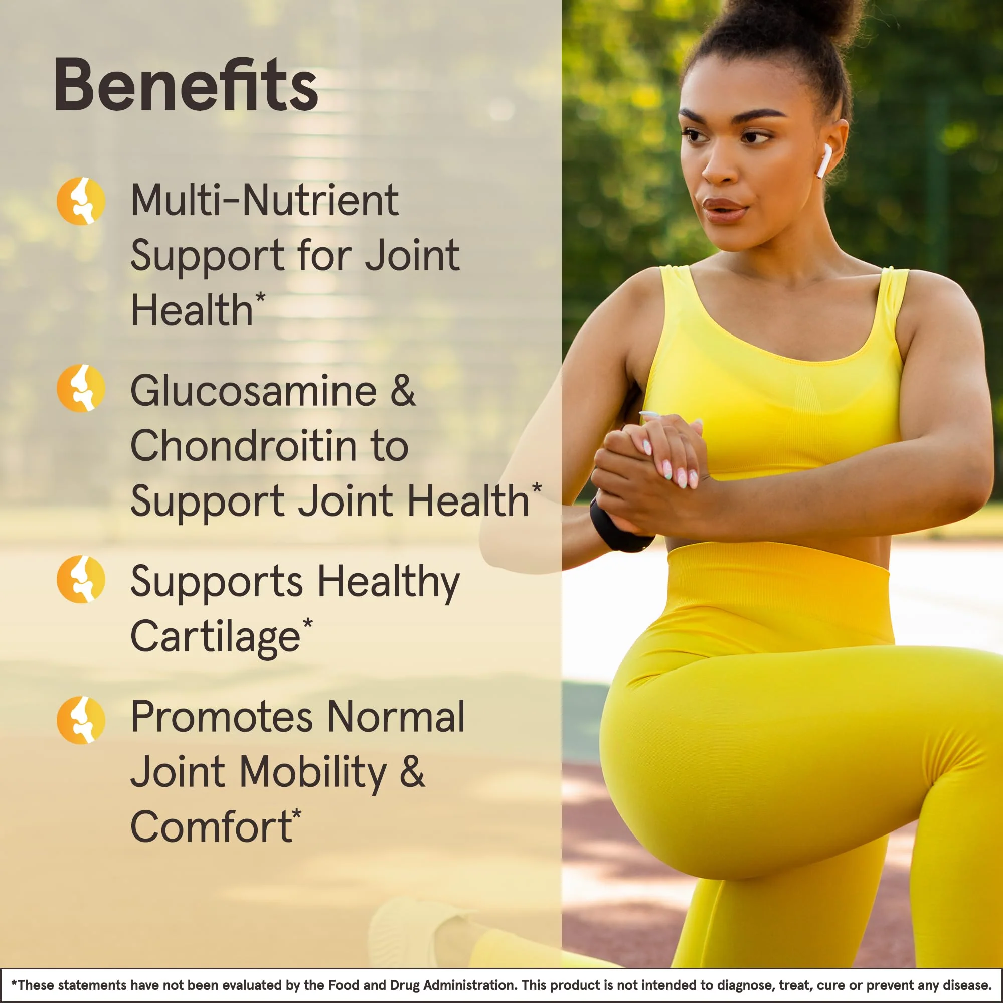 Jarrow Formulas Glucosamine, Chondroitin, and MSM Capsules; Joint Support Supplement with Vitamin C and Manganese, Bone & Joint Health, 120 Capsules, 30 Day Supply - Image 8