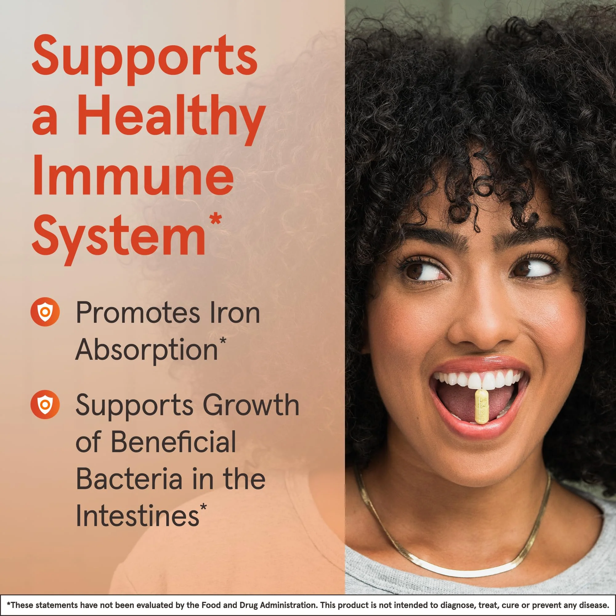 Jarrow Formulas Lactoferrin Supplements 250 mg - Immune-Supporting Glycoprotein for Healthy Immune System Support & Iron Absorption - Freeze Dried, Gluten Free, Non-GMO - 60 Capsules (Servings) - Image 7