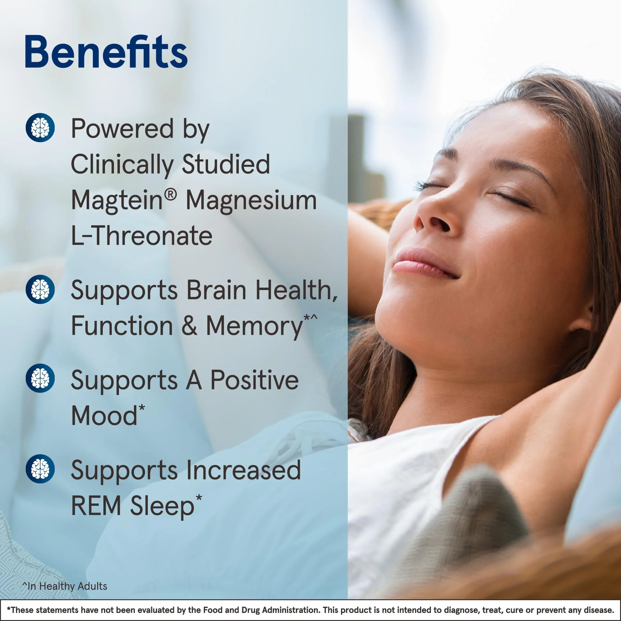 Jarrow Formulas Magnesium L-Threonate, MagMind Magtein Magnesium Supplement, Brain Supplements for Memory Support, 90 Veggie Capsules, Up to a 30 Day Supply - Image 8