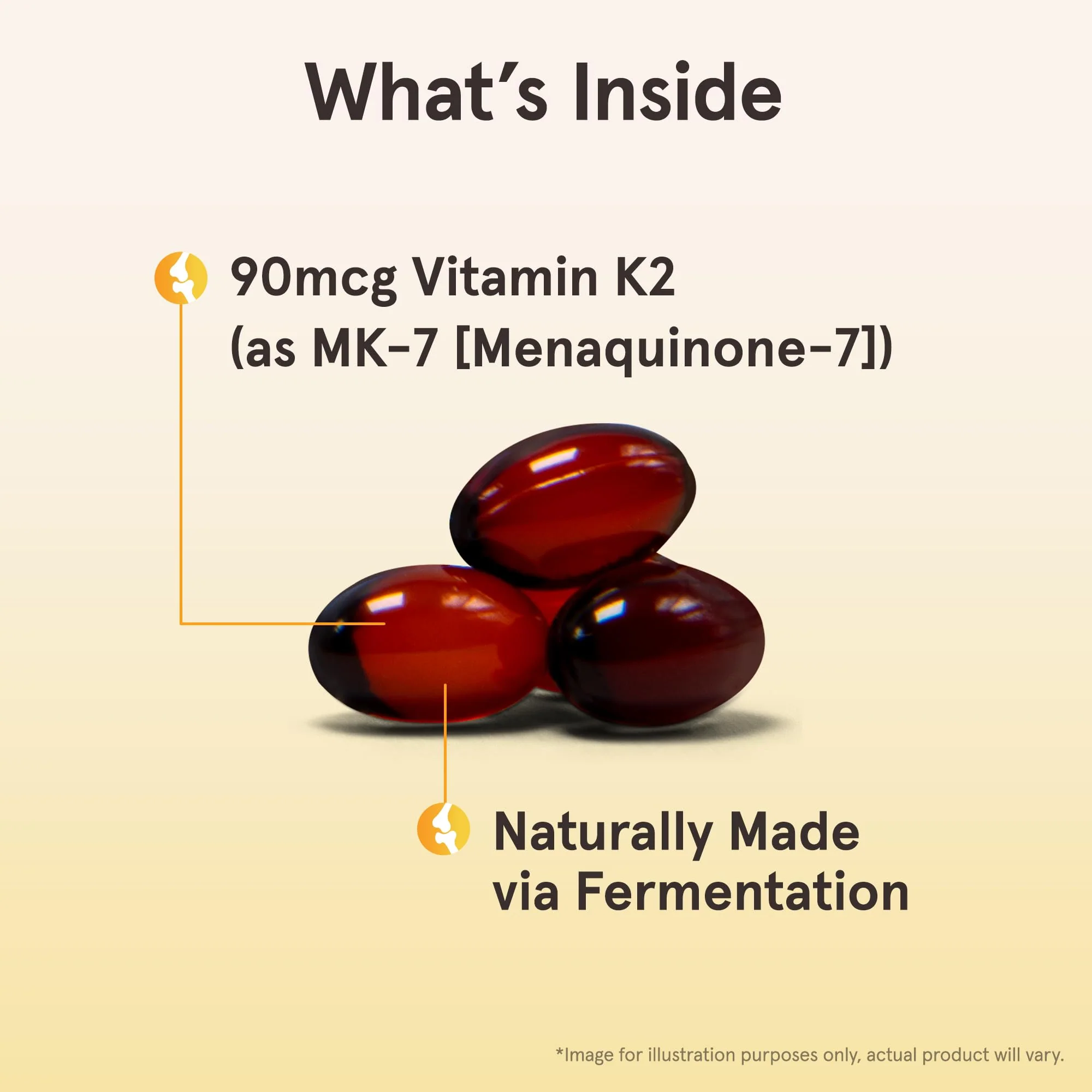 Jarrow Formulas MK-7 90 mcg - Bioactive Form of Vitamin K2-120 Servings (Softgels) - for Bone & Cardiovascular Health - Vitamin K2 MK-7 Dietary Supplement - Gluten Free - Image 9