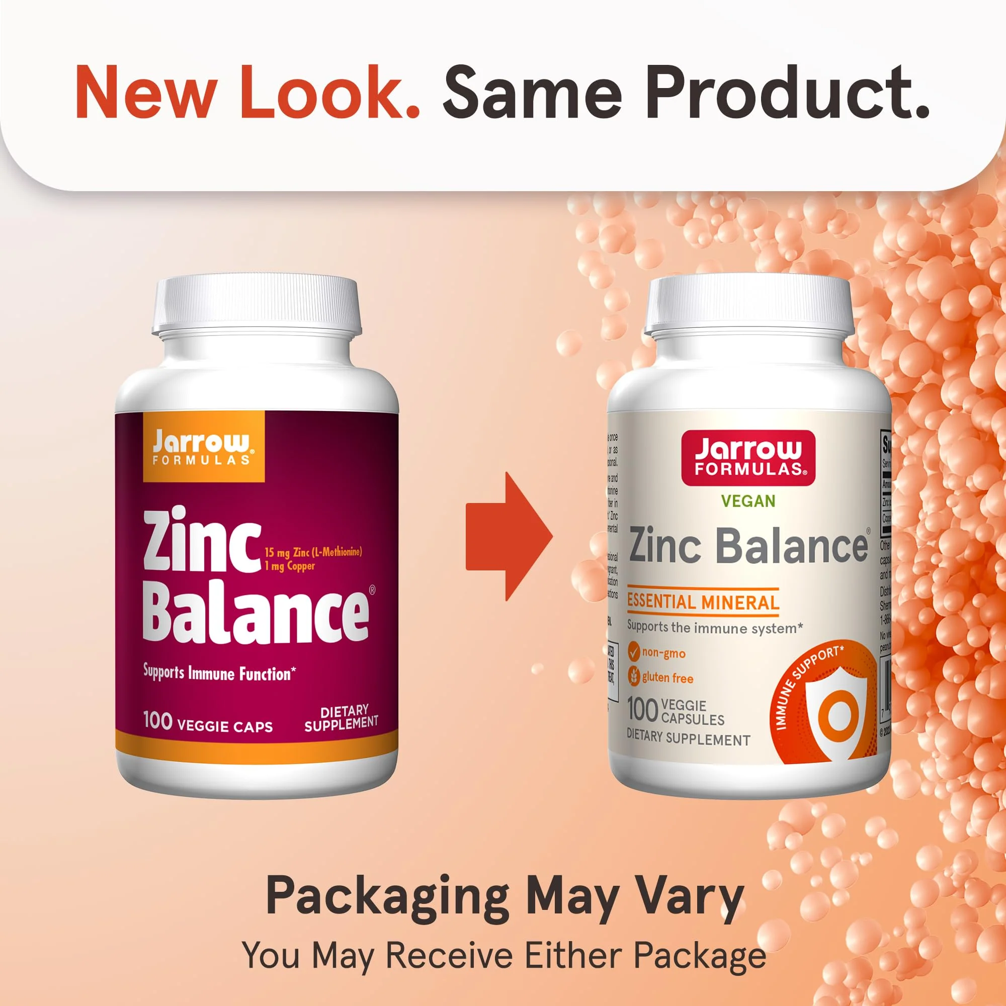 Jarrow Formulas Zinc Balance 15 mg - 100 Servings (Veggie Caps) - Zinc with Copper - Essential Minerals for Immune System Support - Immune Support Supplement - Gluten Free Copper Supplement, Vegan - Image 10