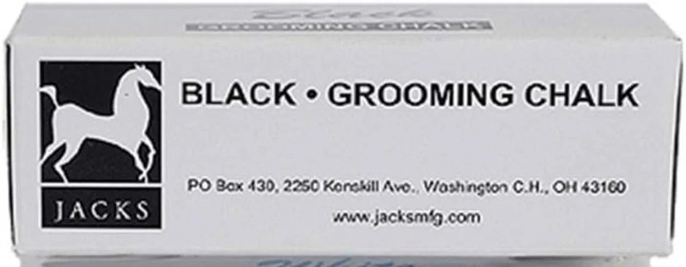 Jazzy Picks Gifts Jacks Grooming Chalk with Resource Guide (Black)
