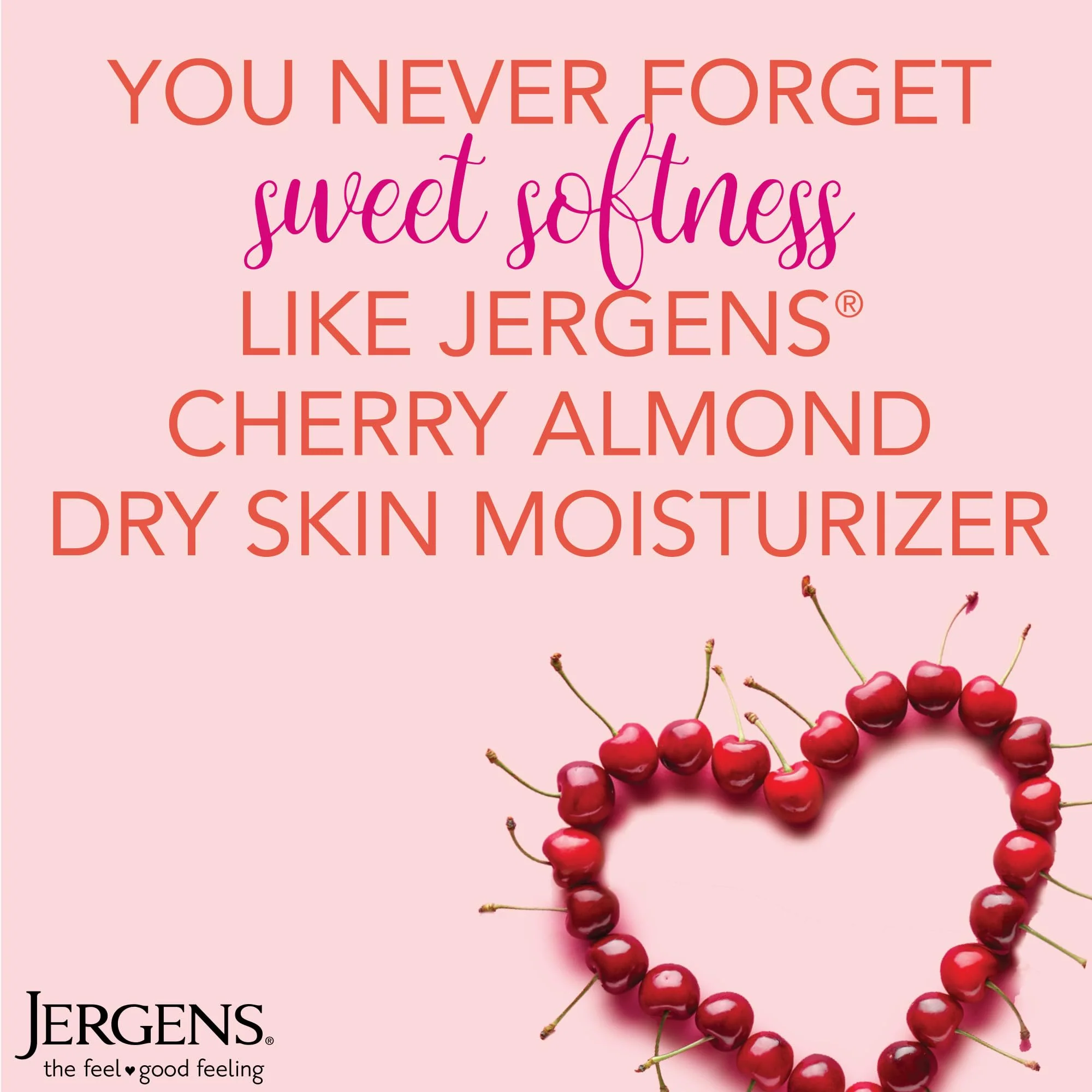 Jergens Original Scent Dry Skin Body Lotion, Hand and Body Moisturizer, Cherry Almond Essence, Dermatologist Tested, 32 Oz - Image 8