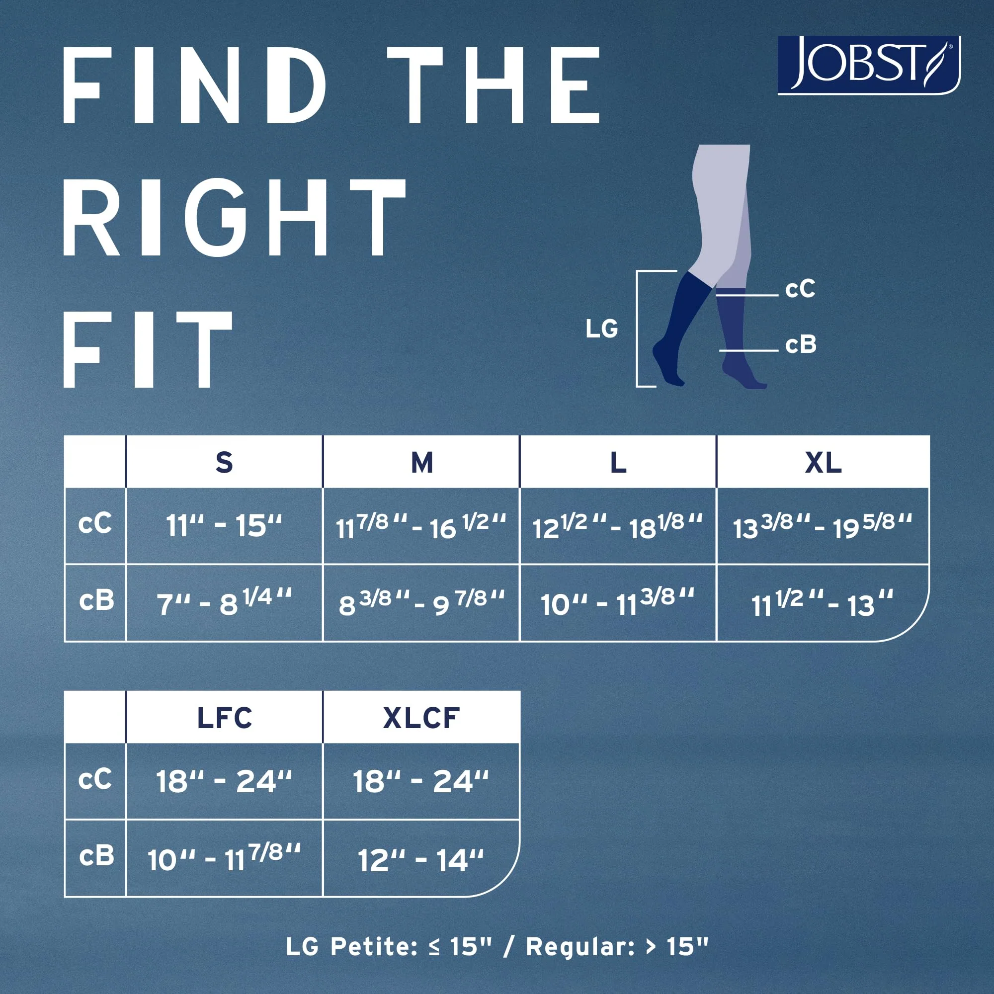 Jobst Relief Compression Stocking Knee High Beige Large 1 Ct - Image 4