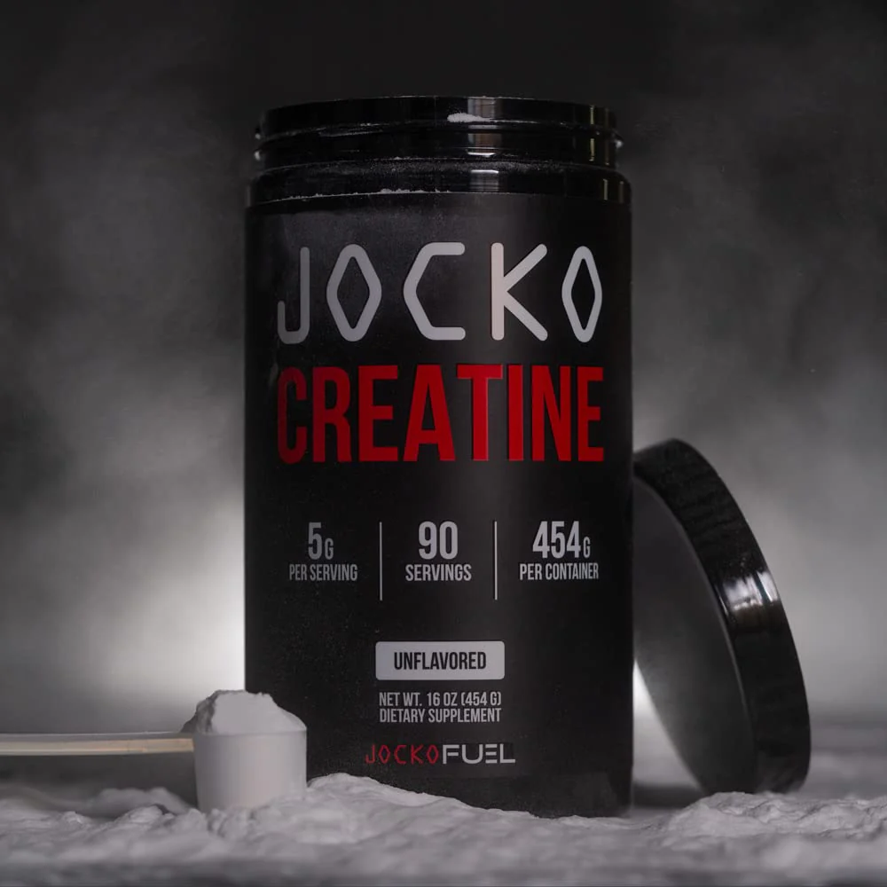 Jocko Fuel Creatine Monohydrate Powder - Creatine for Men & Women, Supplement for Athletic Performance & Muscle Health, 90 Servings 16 oz (Unflavored) (16 OZ JAR) - Image 3