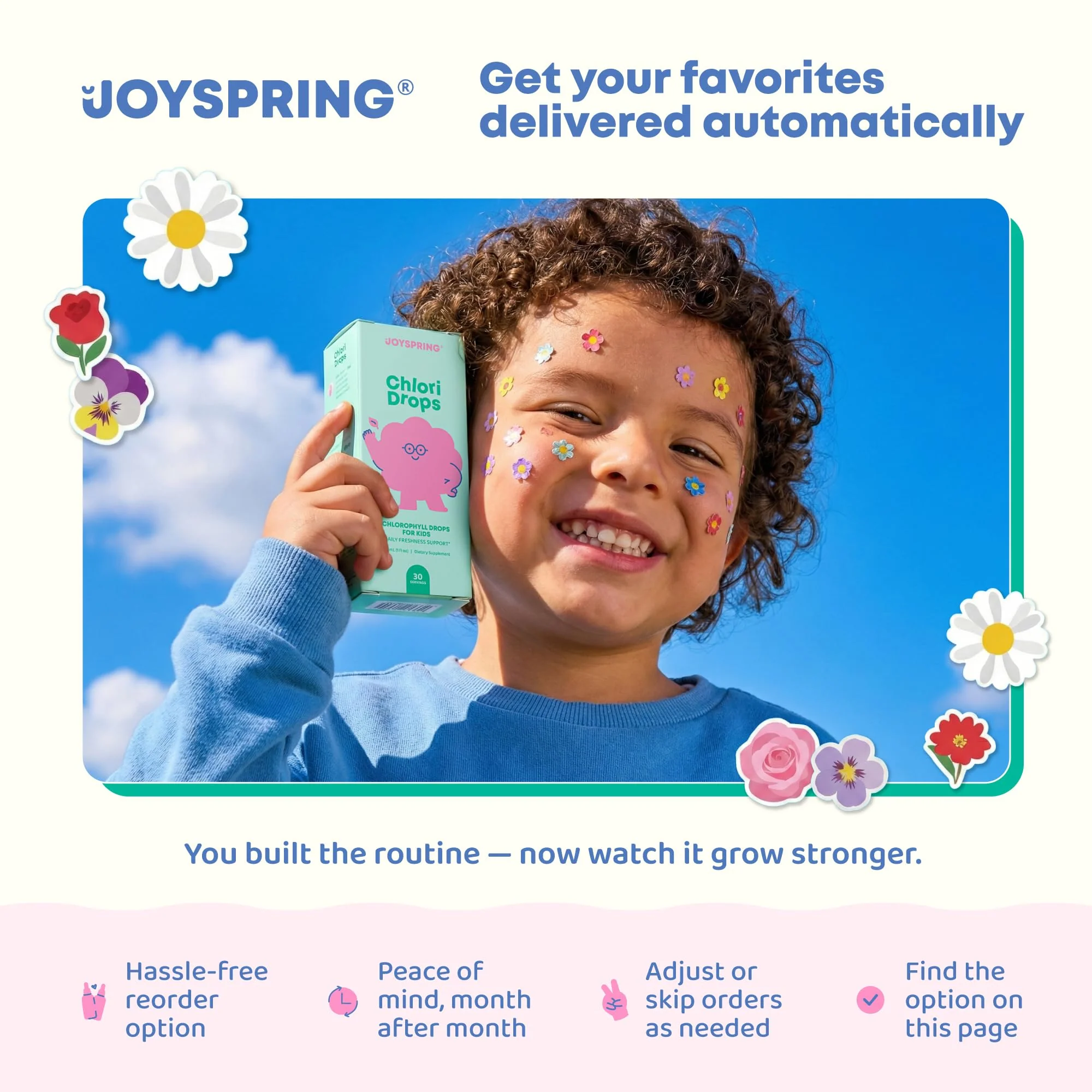 JoySpring Mood Magic for Kids – Natural Mood Support Pixie Sticks Candy with Saffron Extract, Magnesium Citrate & Vitamin D3 | Sugar-Free Powder Drink or Candy | 25 Servings | 4+ Years - Image 3