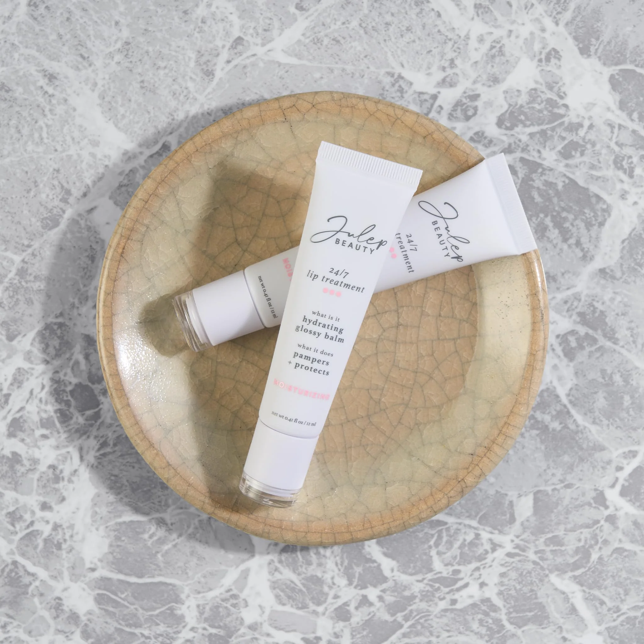 Julep 24/7 Lip Treatment – Hydrating & Glossy Lip Balm and Lip Sleeping Mask with Shea Butter – Moisturize, Protect & Soothe – Vegan & Cruelty-Free - Gotta Glow (Sheer Orange) - Image 2