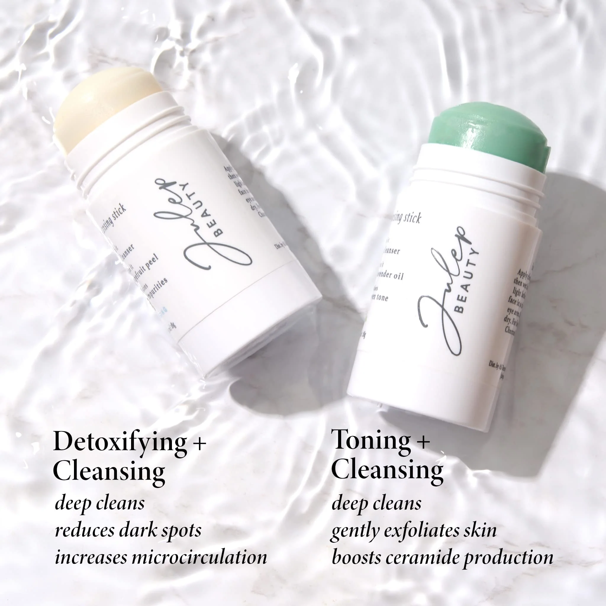 Julep Detoxifying + Cleansing Purifying Face Cleanser Stick, Deep Pore Cleanser with Grapefruit Peel - Image 7