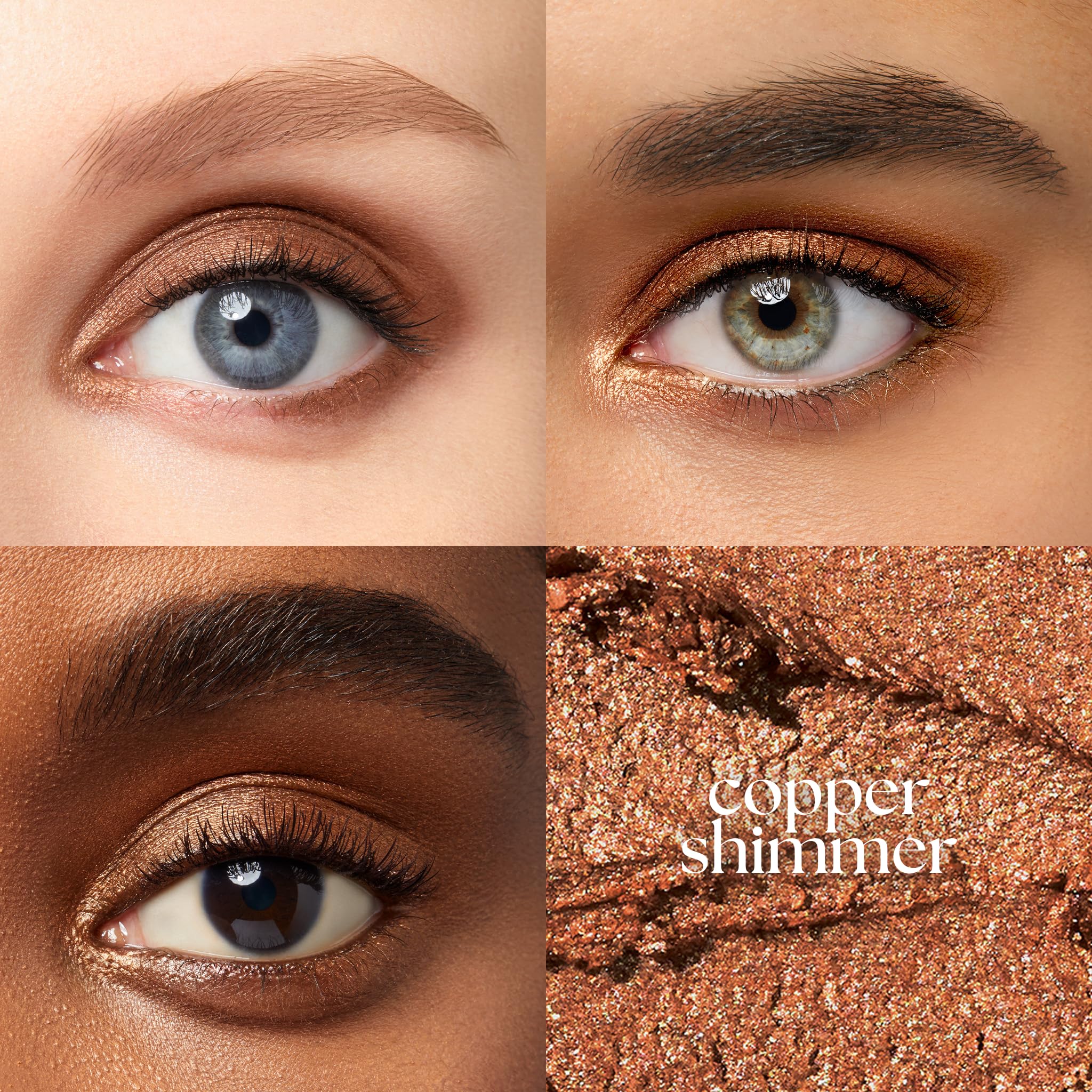 Julep Eyeshadow 101 Cream-to-Powder Waterproof Shadow Stick – Copper Shimmer – Long-Lasting, Crease-Proof, Shimmer Cream Eyeshadow with Built-in Smudger - Image 9