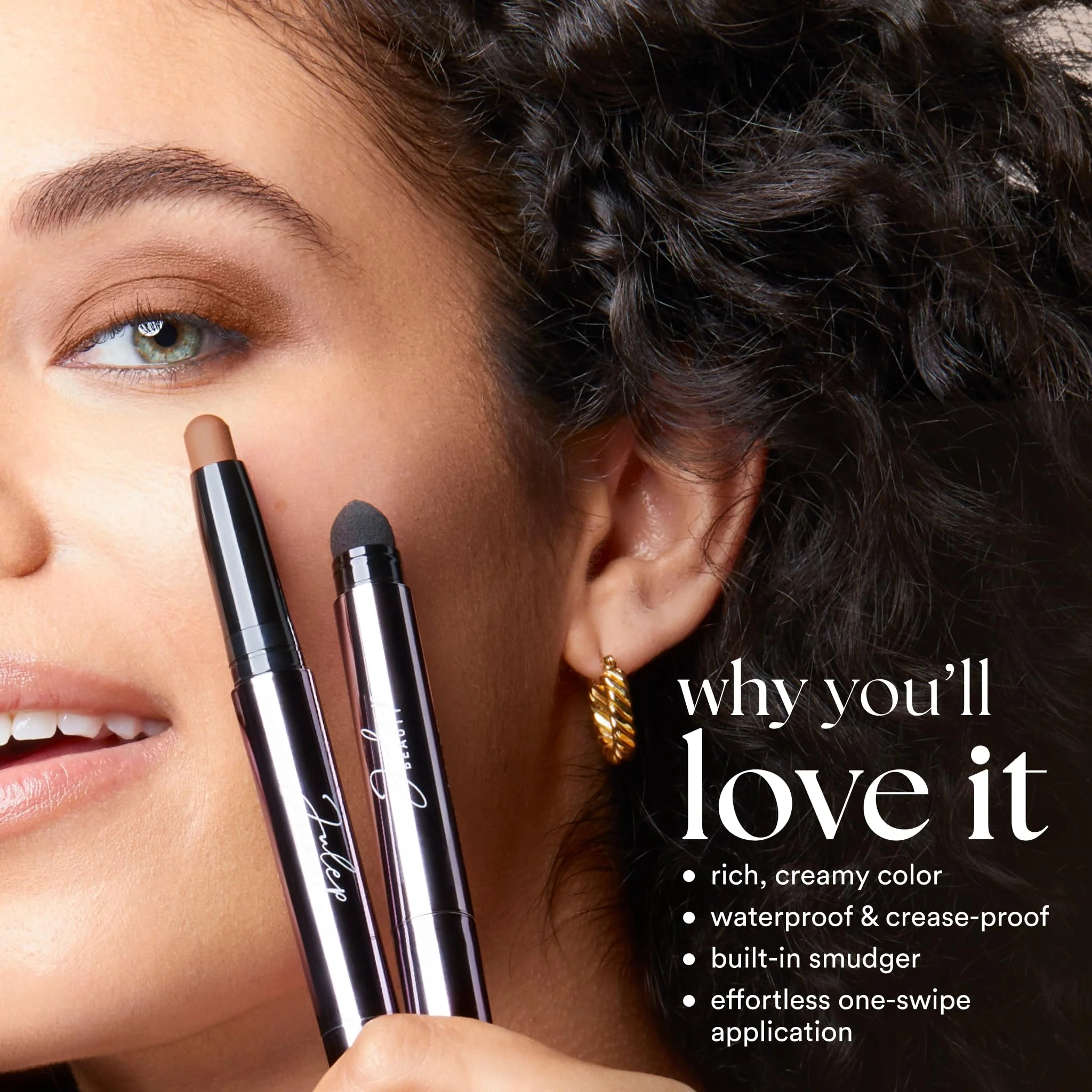 Julep Eyeshadow 101 Cream-to-Powder Waterproof Shadow Stick – Putty Matte – Long-Lasting, Crease-Proof, Neutral & Soft Matte Eyeshadow with Built-in Smudger - Image 7