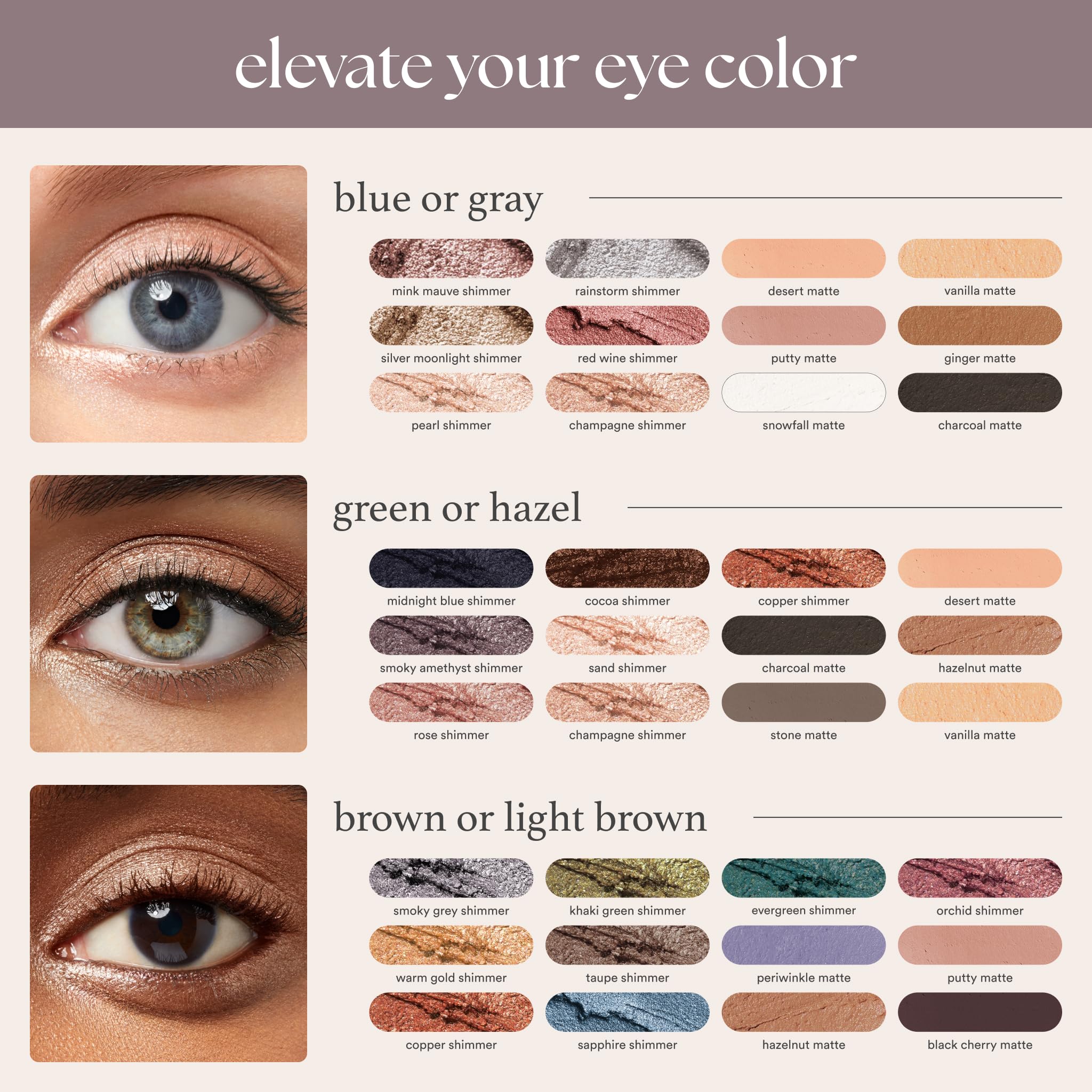 Julep Eyeshadow 101 Cream-to-Powder Waterproof Shadow Stick – Silver Moonlight Shimmer – Long-Lasting, Crease-Proof, Medium Golden-Beige Shimmer Eyeshadow with Built-in Smudger - Image 2