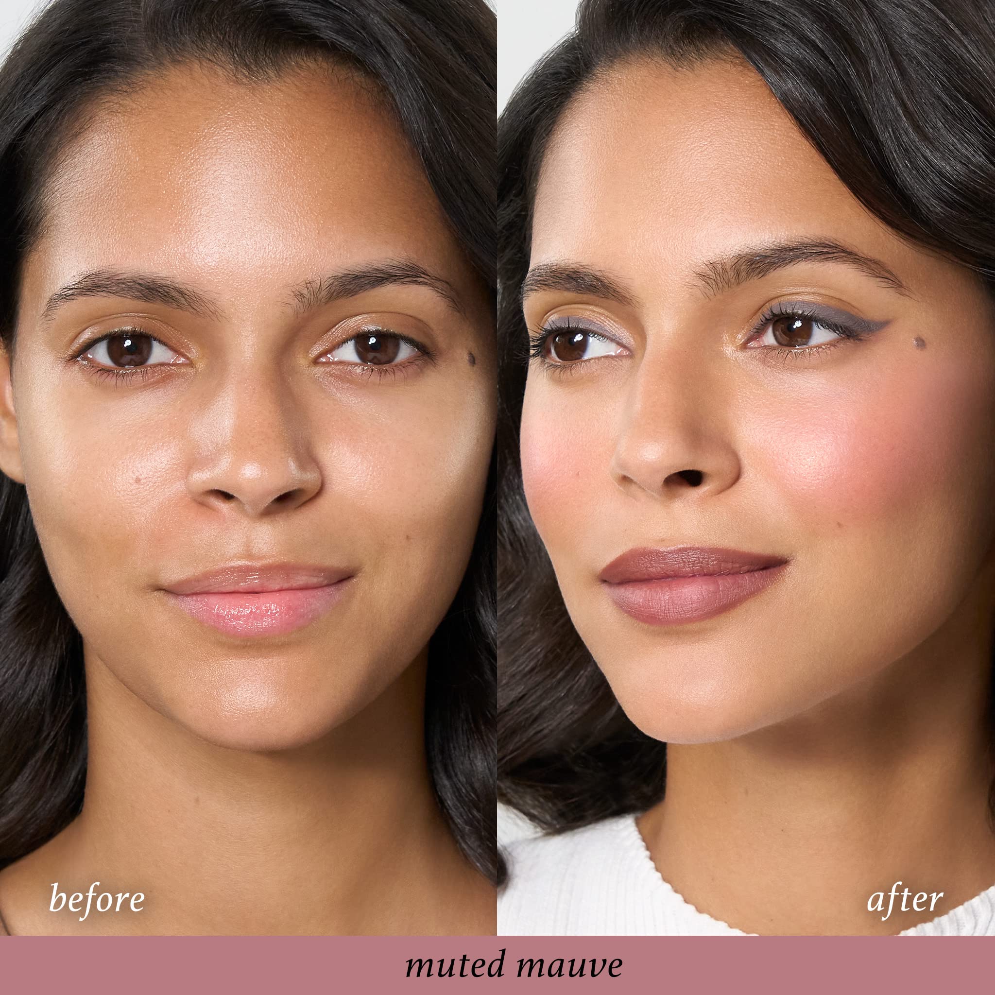 Julep Skip The Brush Cream to Powder Blush Stick - Muted Mauve - Blendable and Buildable Color - 2-in-1 Blush and Lip Makeup Stick - Image 6